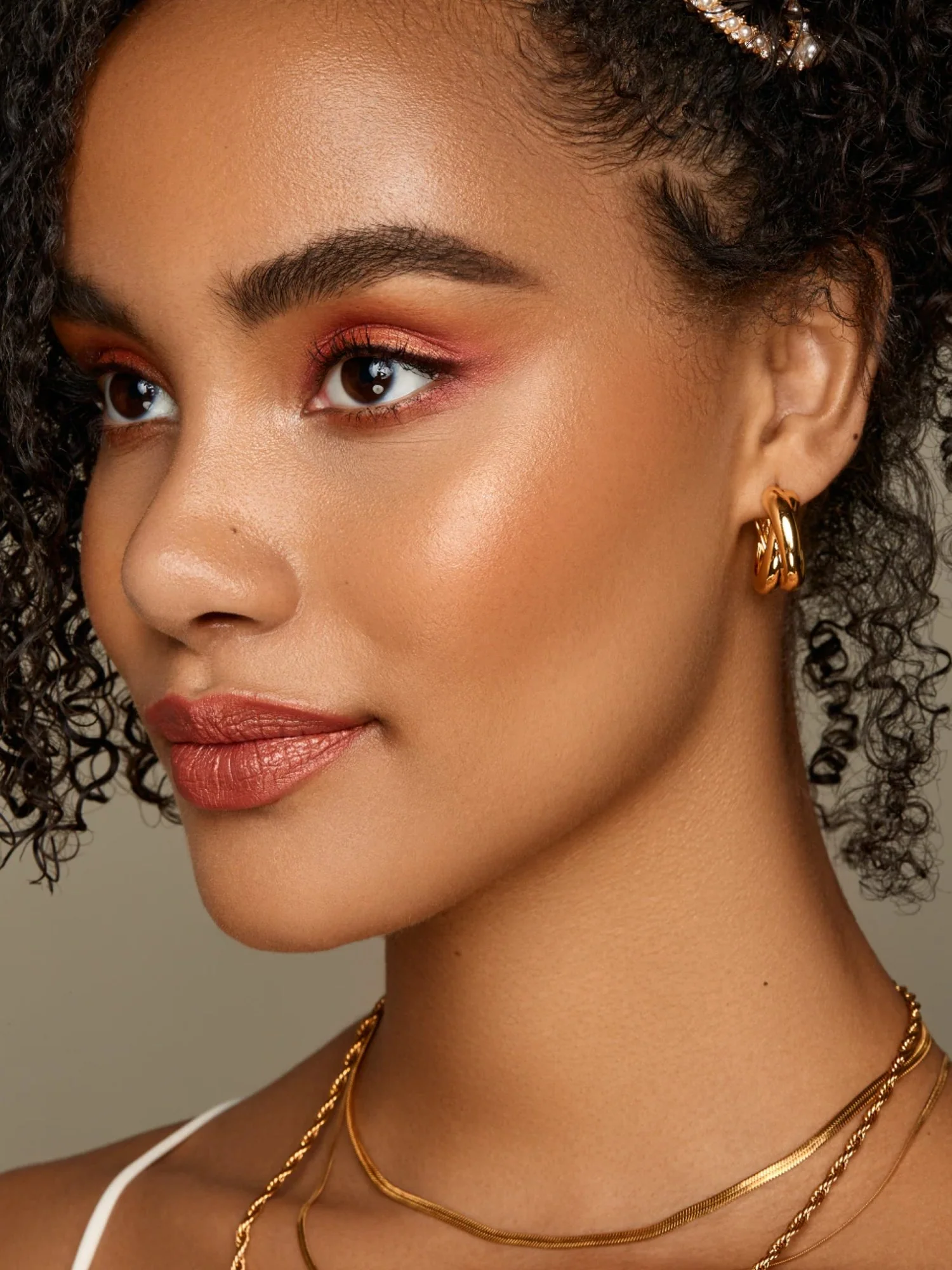 Simone The Label 14K Gold-Plated Earrings - Brands We Love - Image 4