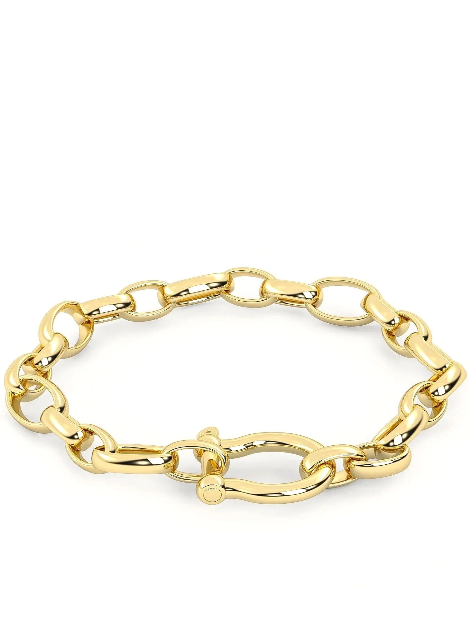 Simone The Label 14K Gold-Plated Empire Chain Toggle Clasp Bracelet - Brands We Love - Image 3