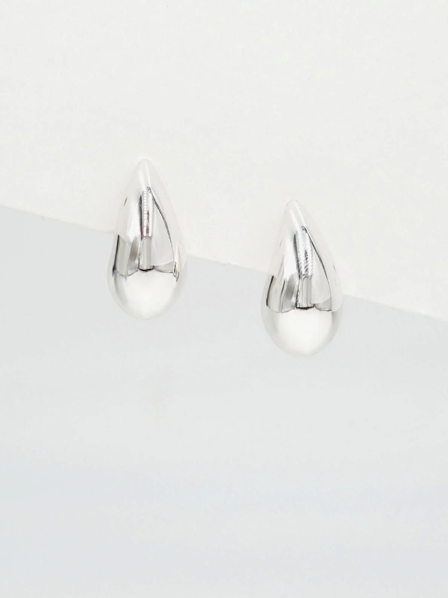 Teardrop Stud Earrings