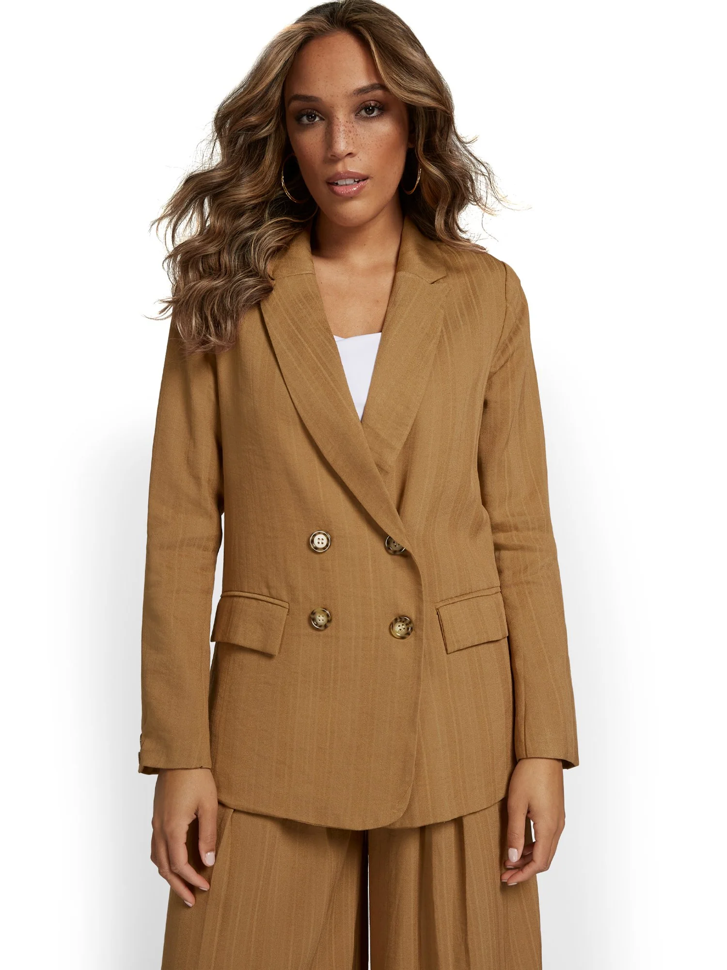Luxy USA 2-Piece Blazer & Wide-Leg Pant Set - Brands We Love - Image 14