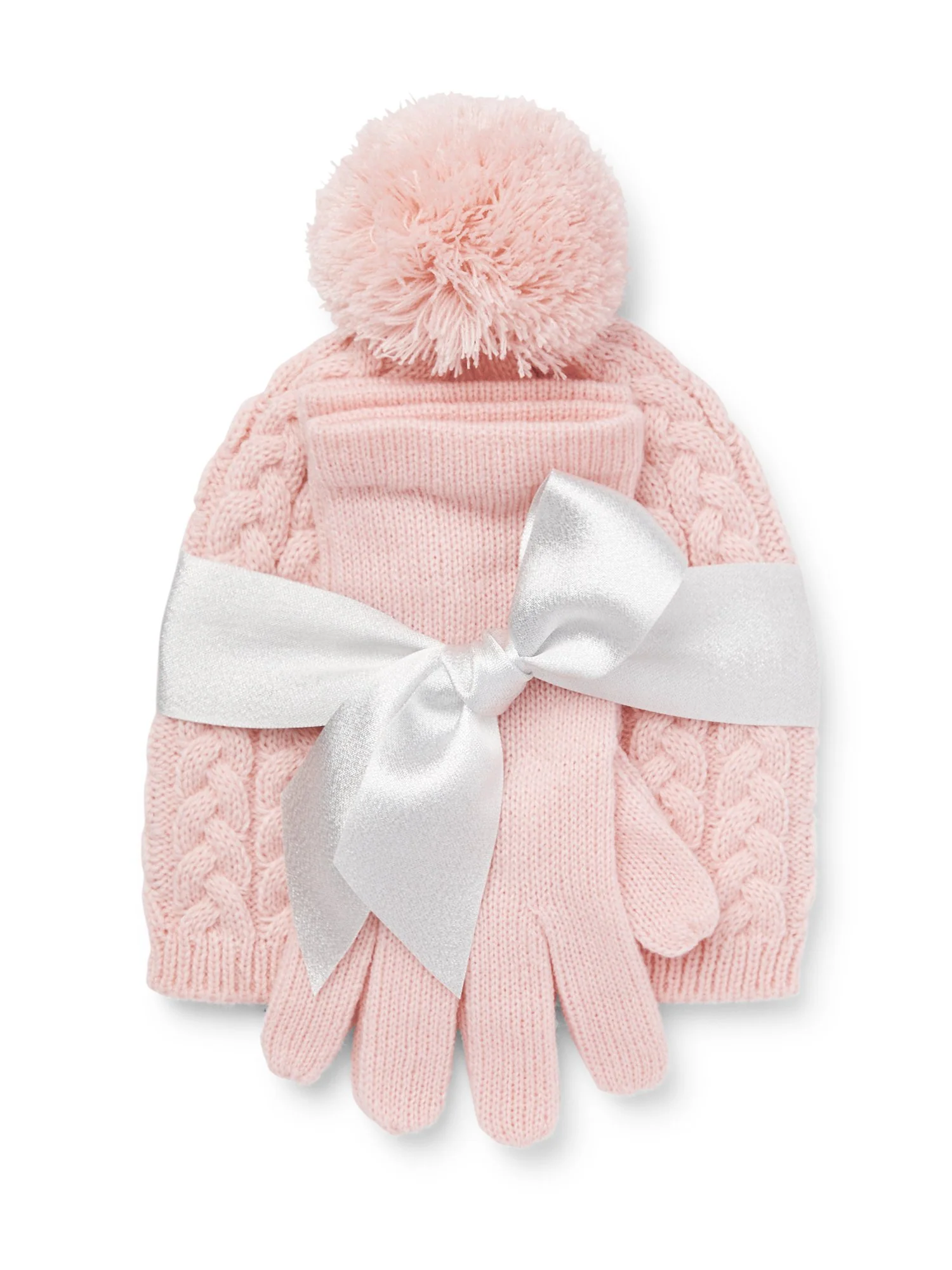 2-Piece Cable Knit Hat & Gloves Set - Image 20