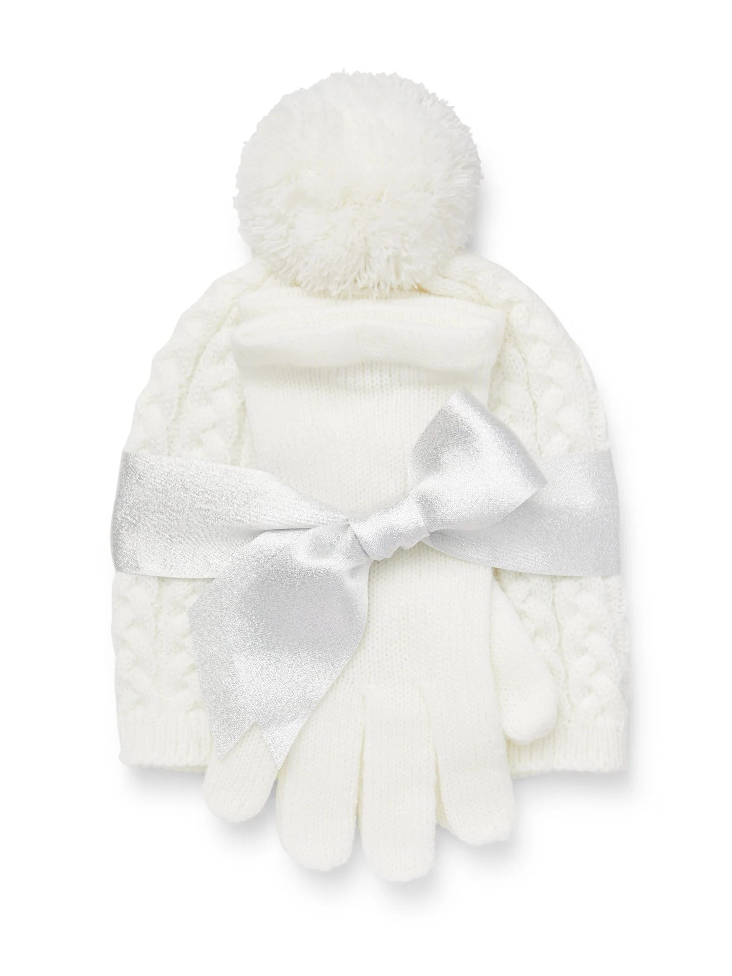 2-Piece Cable Knit Hat & Gloves Set - Image 27