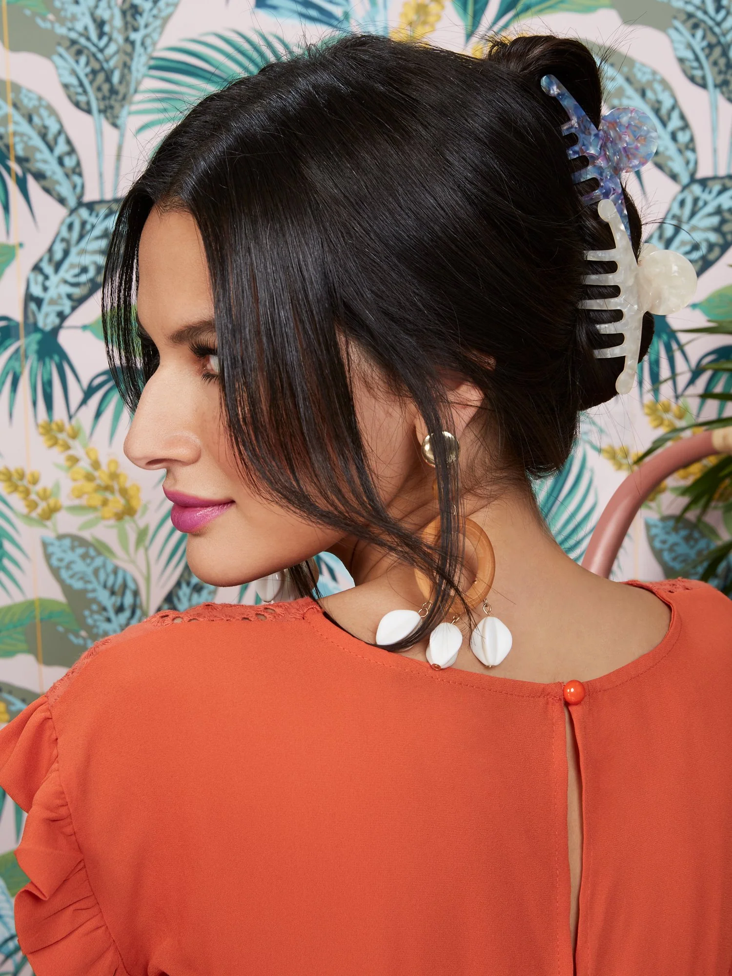 2-Piece Hair-Claw Clips Set - Image 2