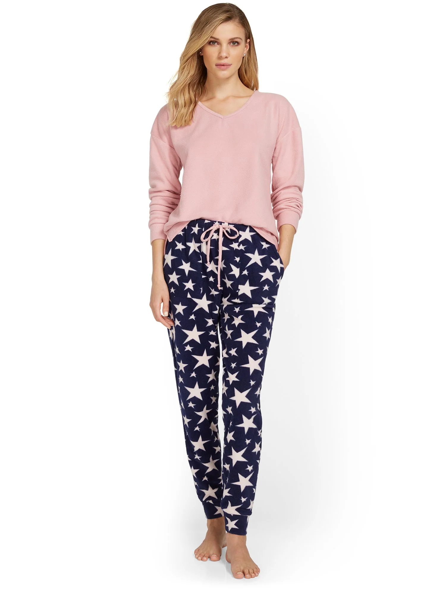 2-Piece Star-Print Pajama Set - Image 2