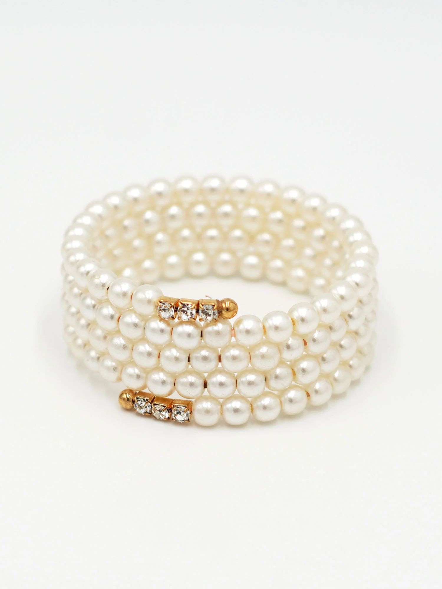 Pearl Coil Bracelet
