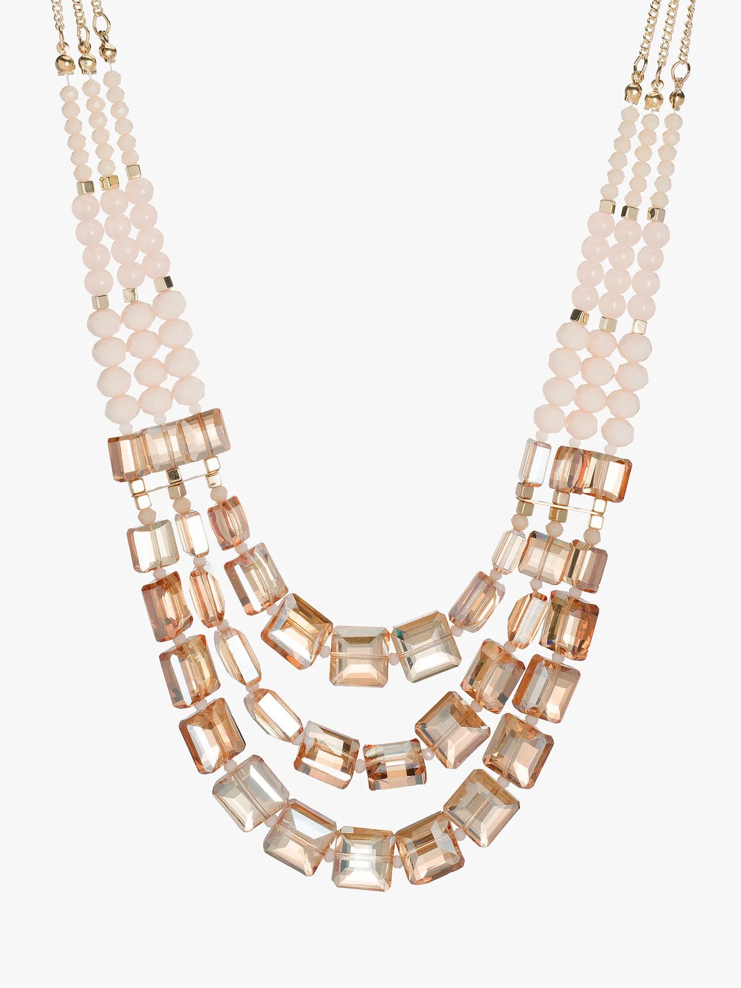 Mixed Bead Statement Necklace
