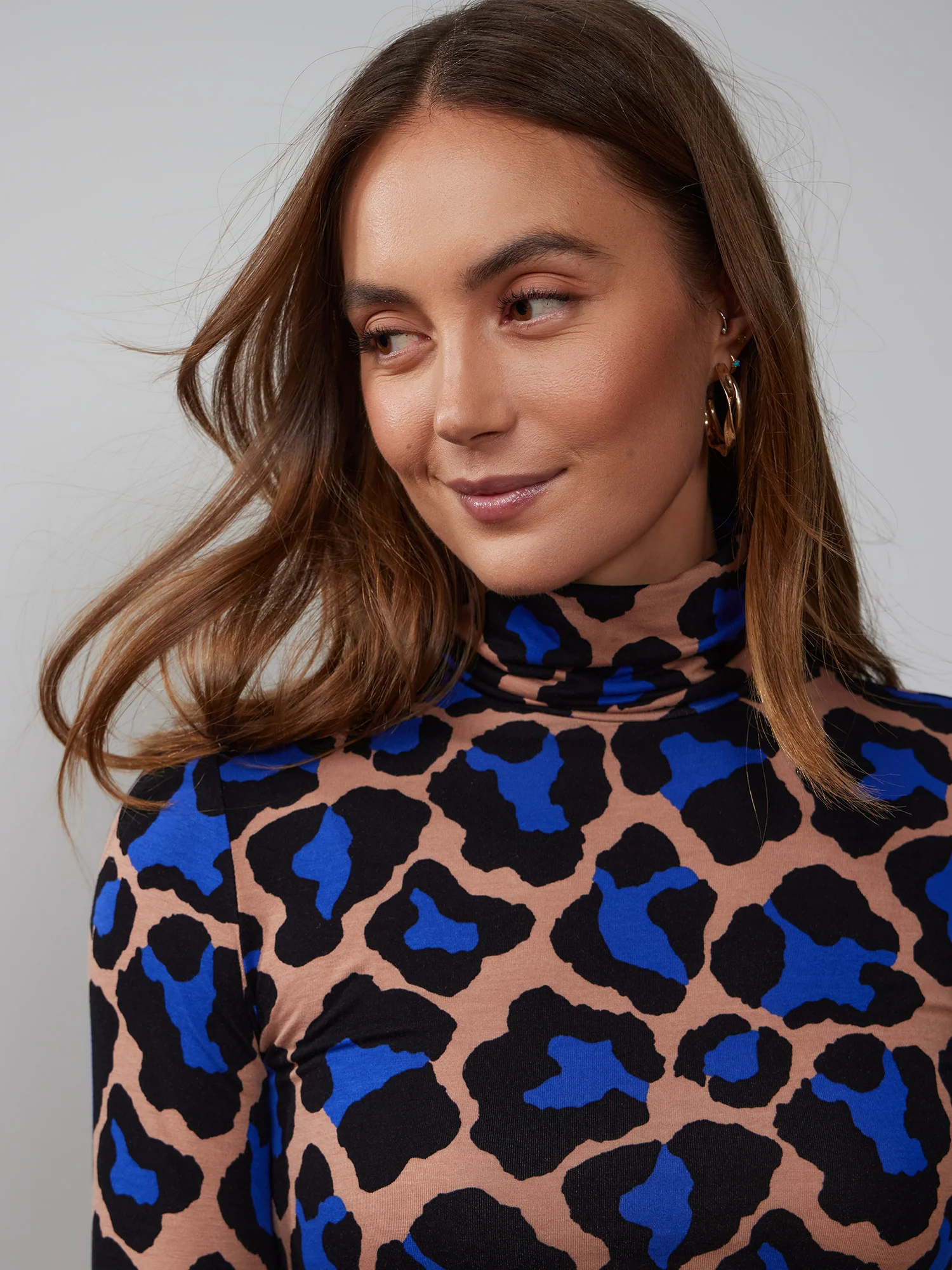 Long Sleeve Leopard Print Top - Image 4