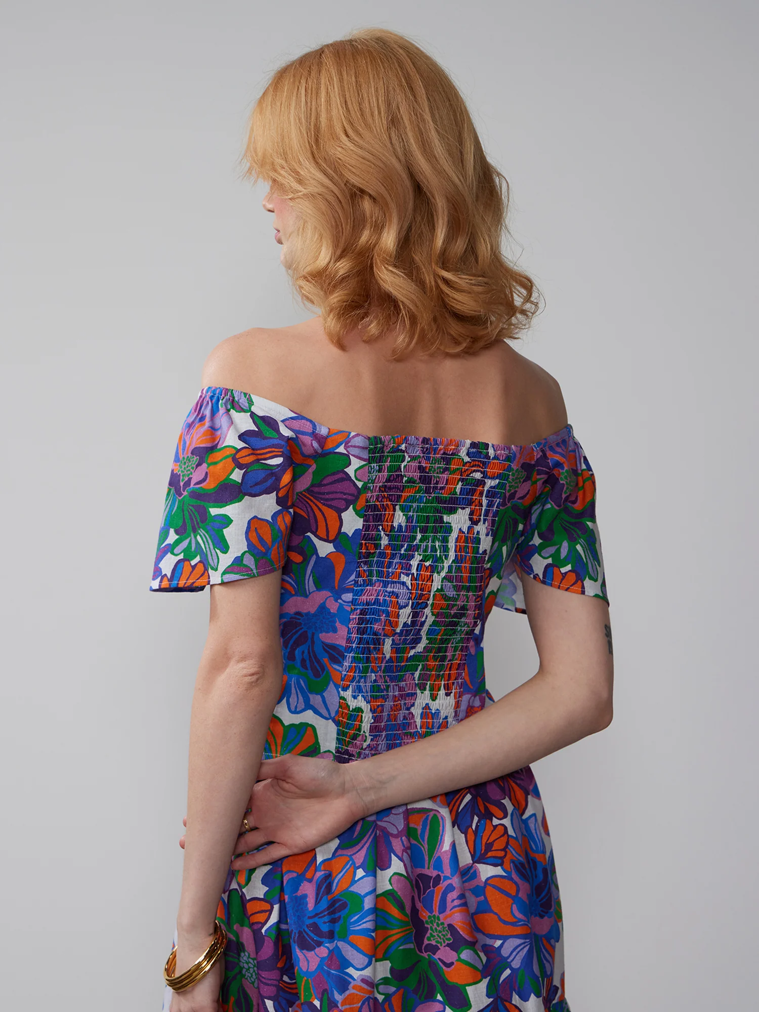 Short Sleeve Square Neck Top - Image 3