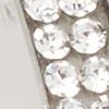 6-Piece Sparking Silvertone Post & Hoop Earring Set - Image 2