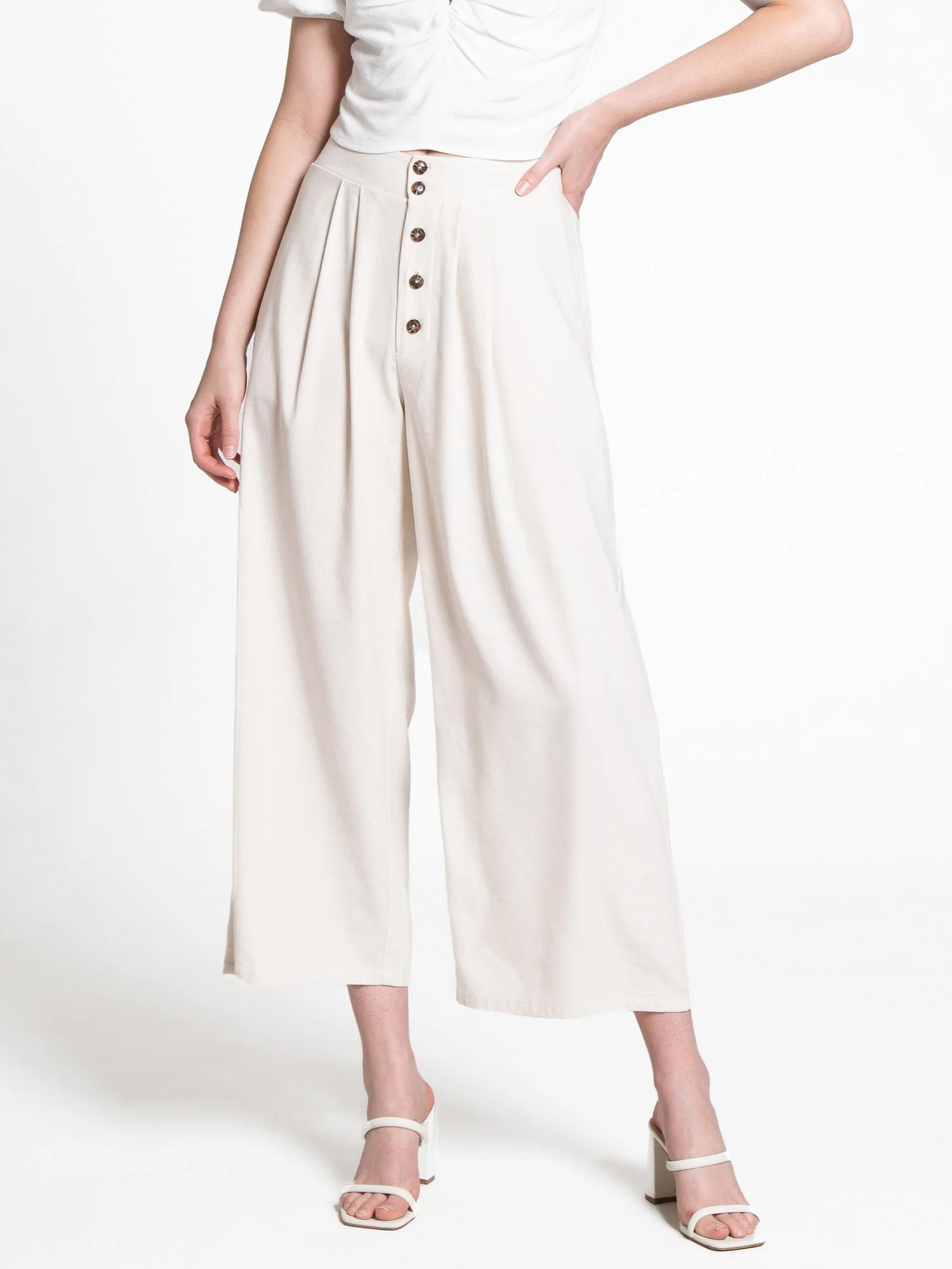 Gilli High Rise Pleated Pant - Brands We Love - Image 2