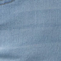 High Rise Fur Hem Skinny Jeans - Image 8