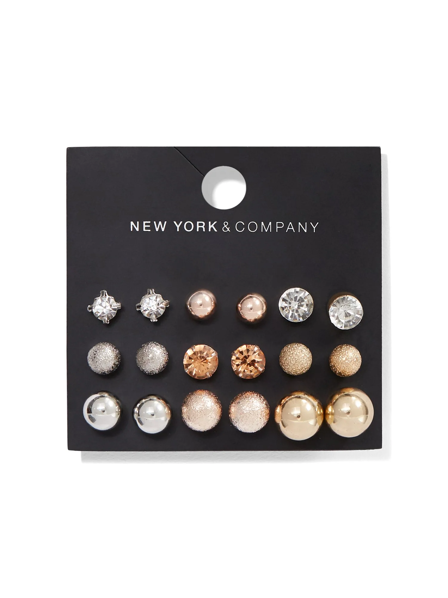 9-Piece Post Earring Set - Image 2