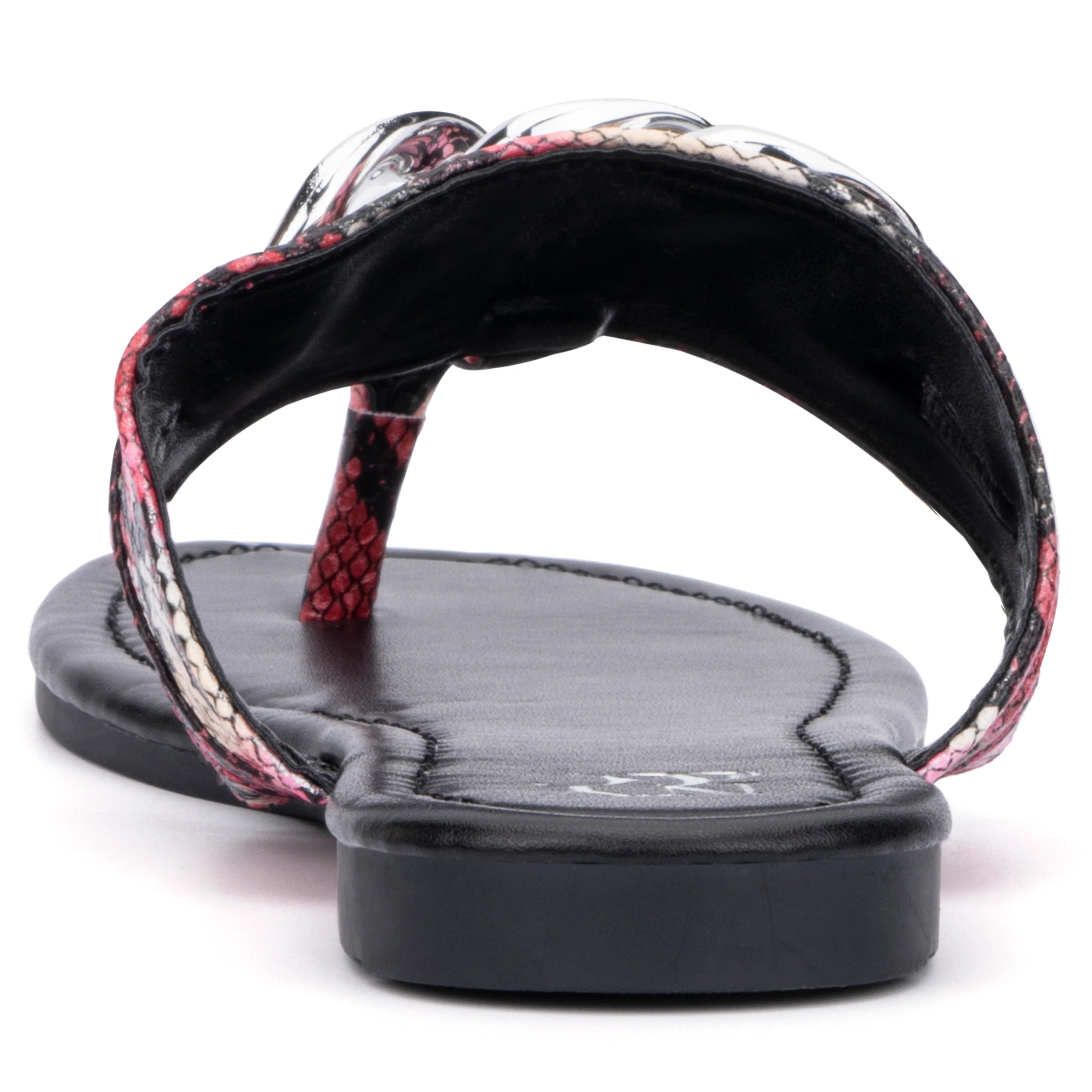 Cassandra Snake Print Sandals - Image 5