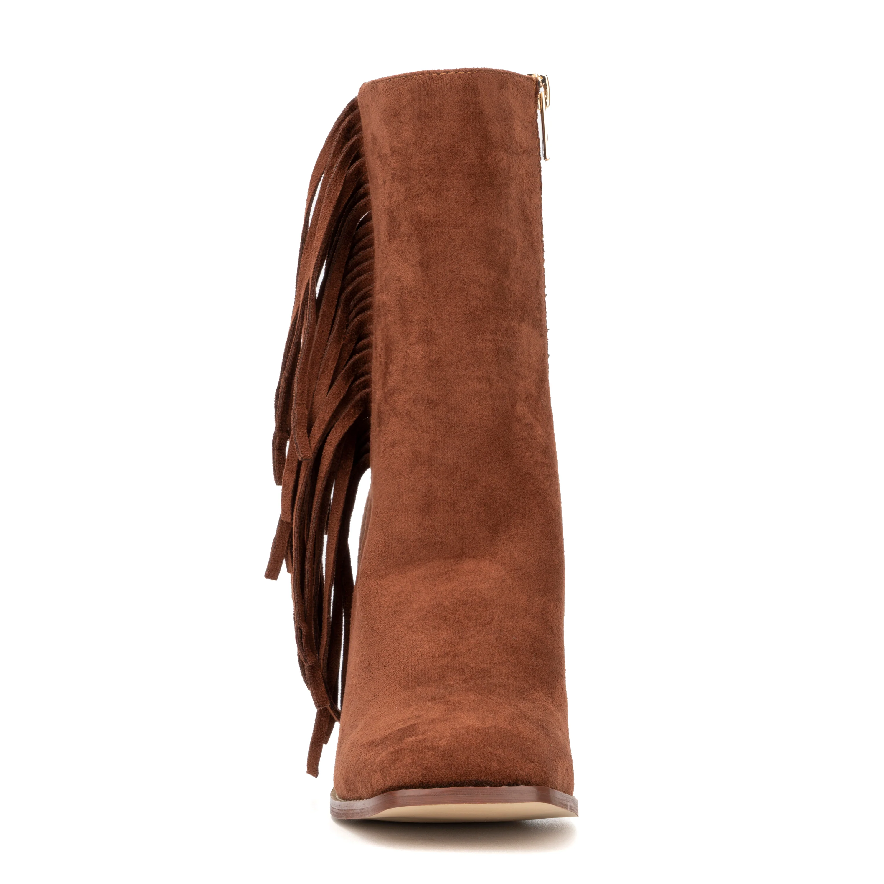 Aarya Fringe Detail Heeled Boots - Image 9
