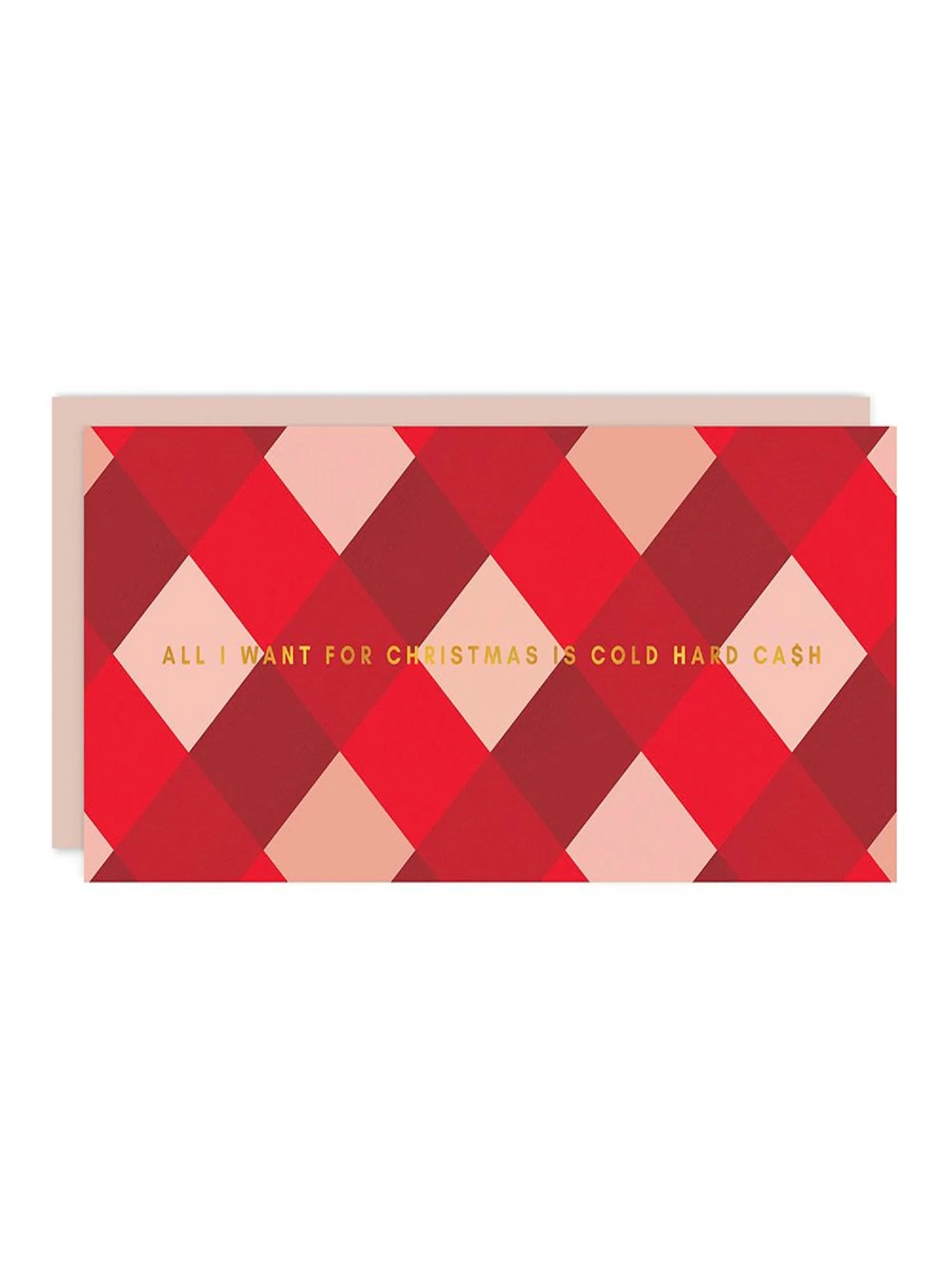 Girl w/ Knife All I Want Is Cash Greeting Card - Brands We Love