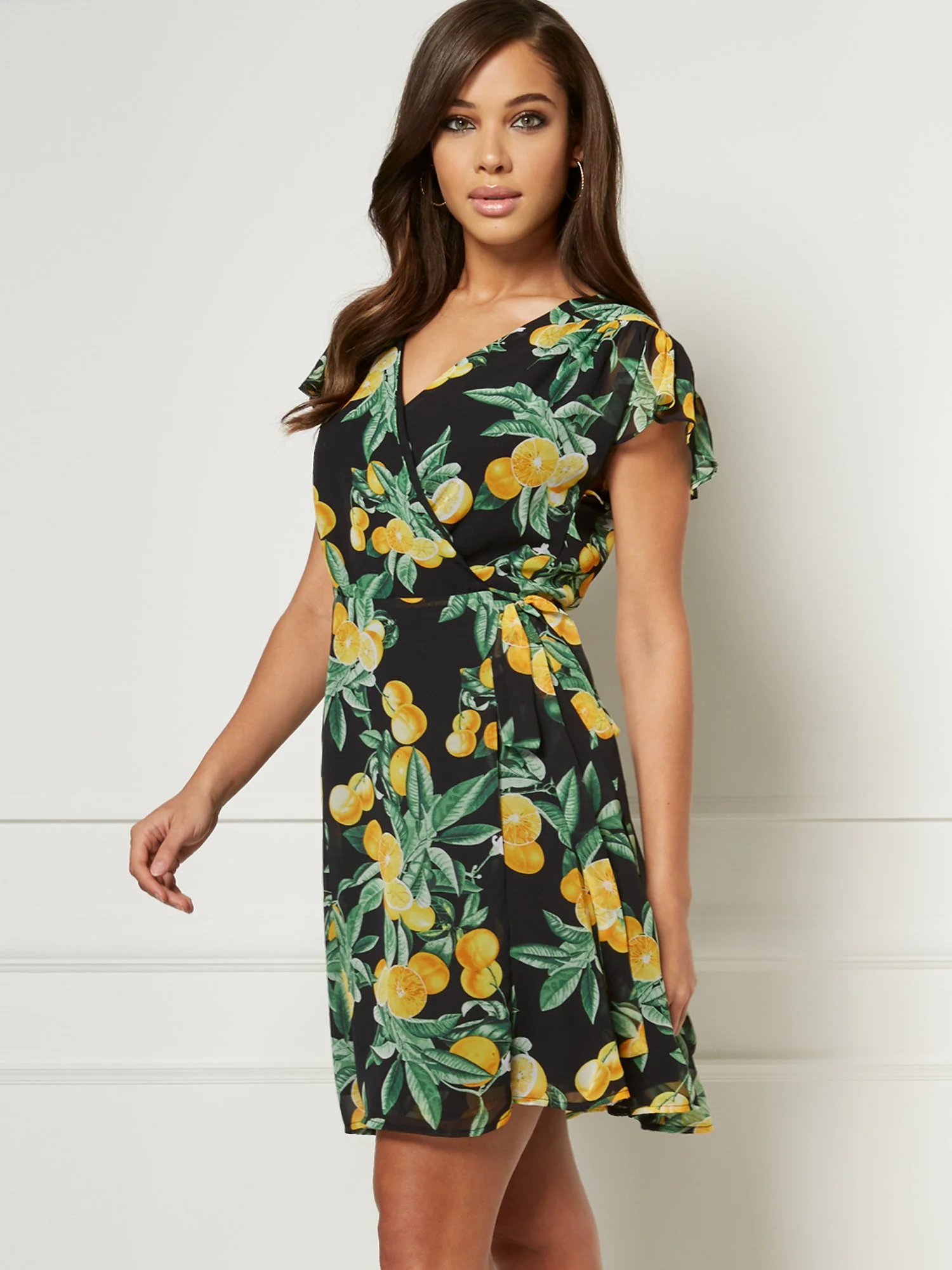 Allison Wrap Dress - Eva Mendes Collection