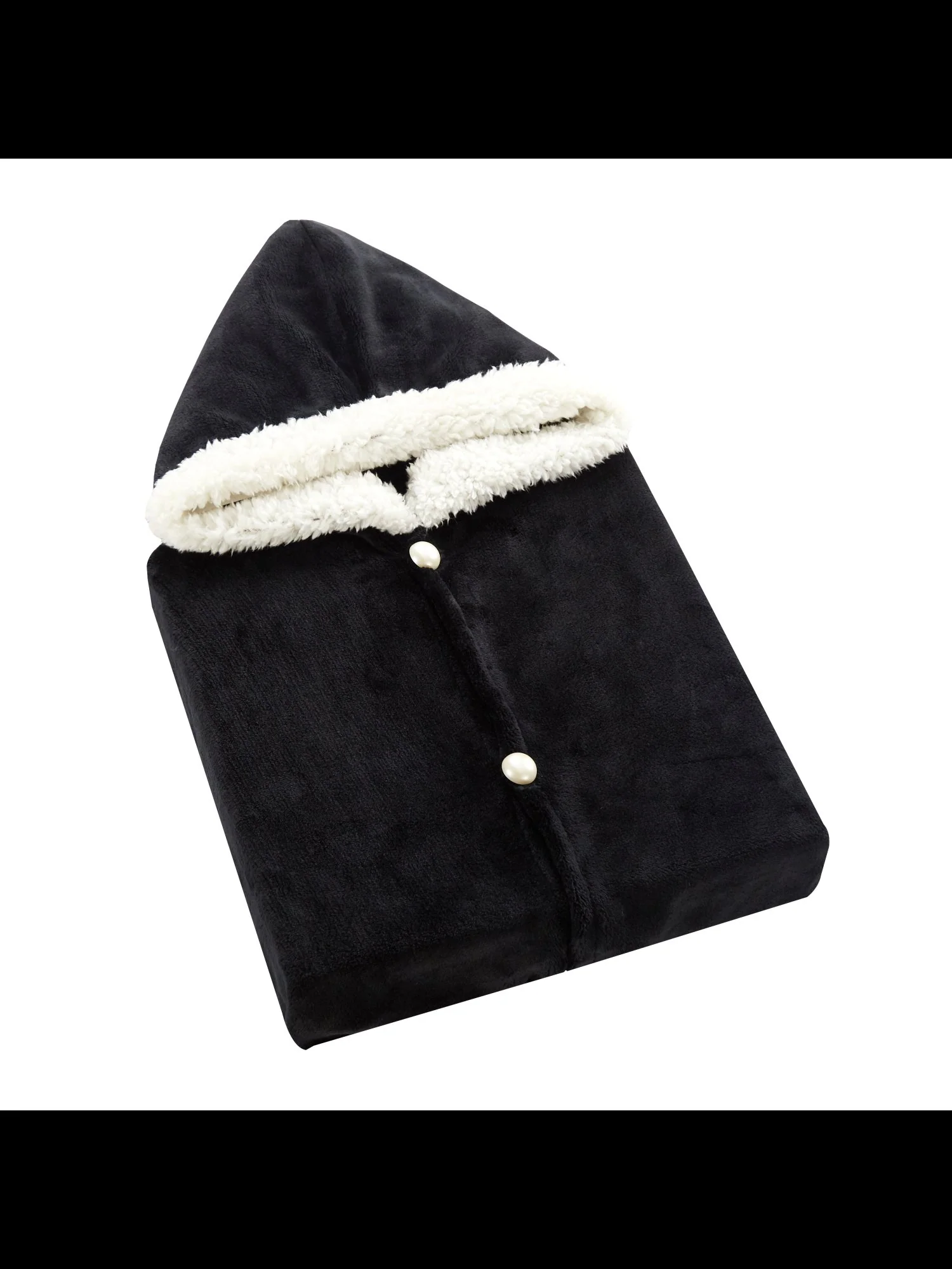 Angel Ultra Plush Snuggle Hoodie Robe - NY&C x Chic Home - Image 4