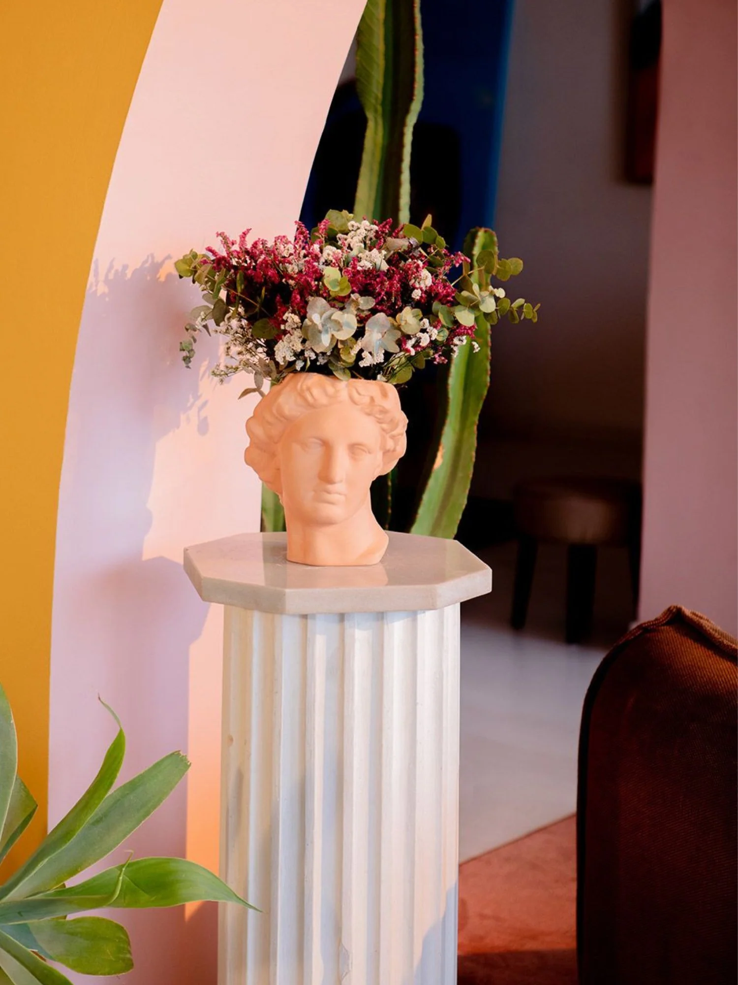 Apollo Ceramic Vase, Sugar Ginger - Doiy - Image 5
