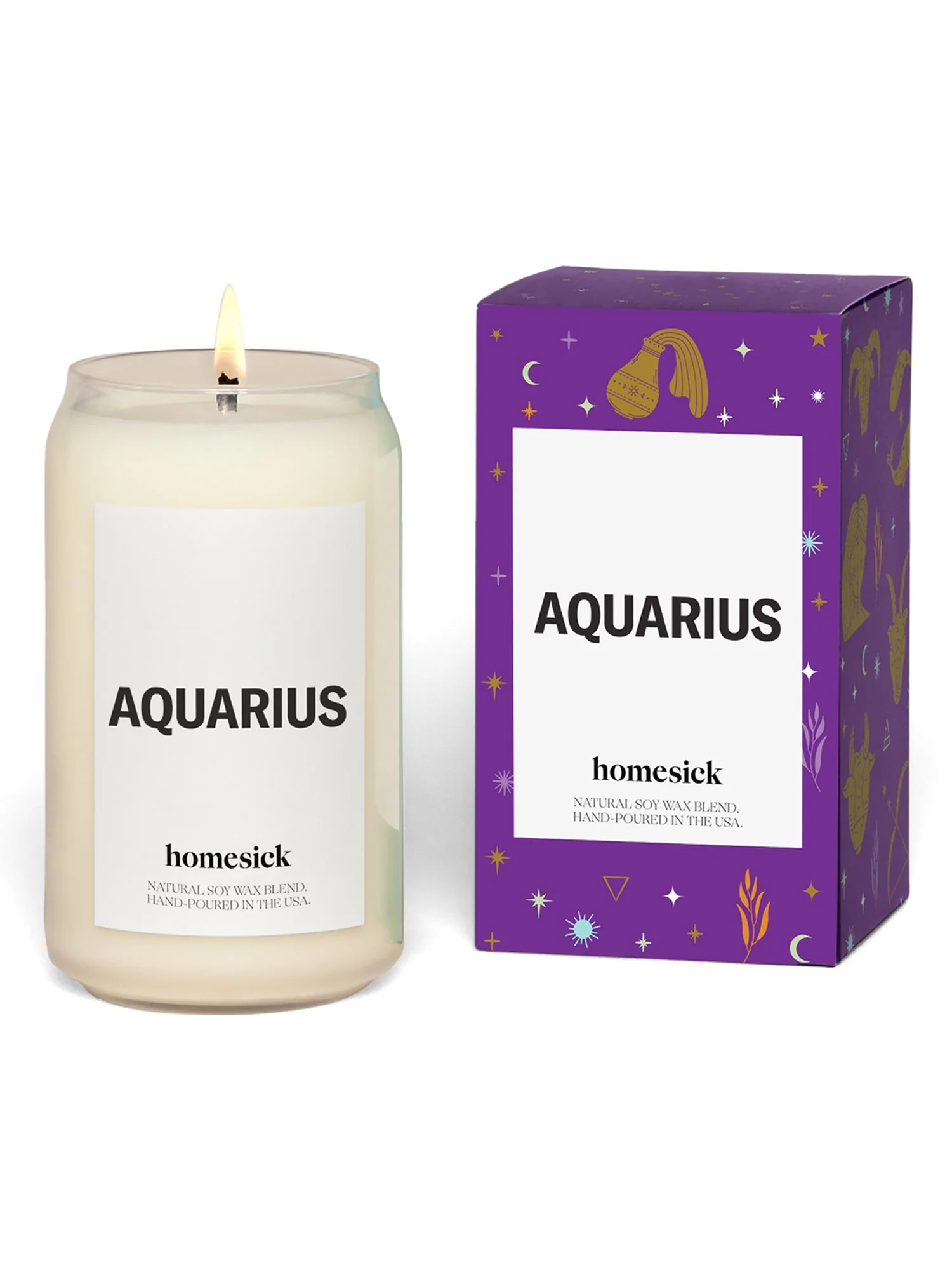 Homesick Candles Aquarius Astrology Candle - Brands We Love