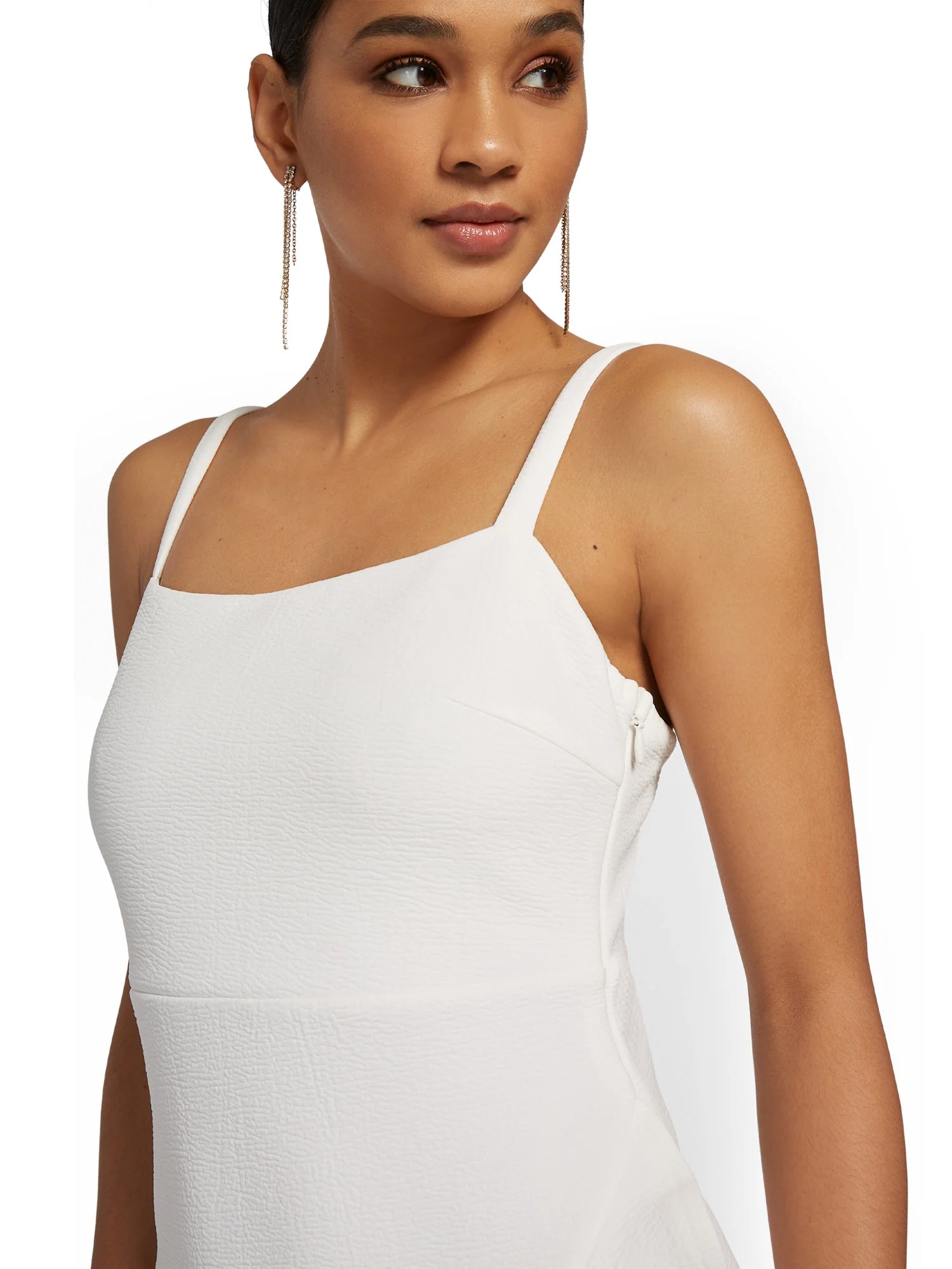 Lena Asymmetric Ruffle-Hem Dress - Brands We Love - Image 8