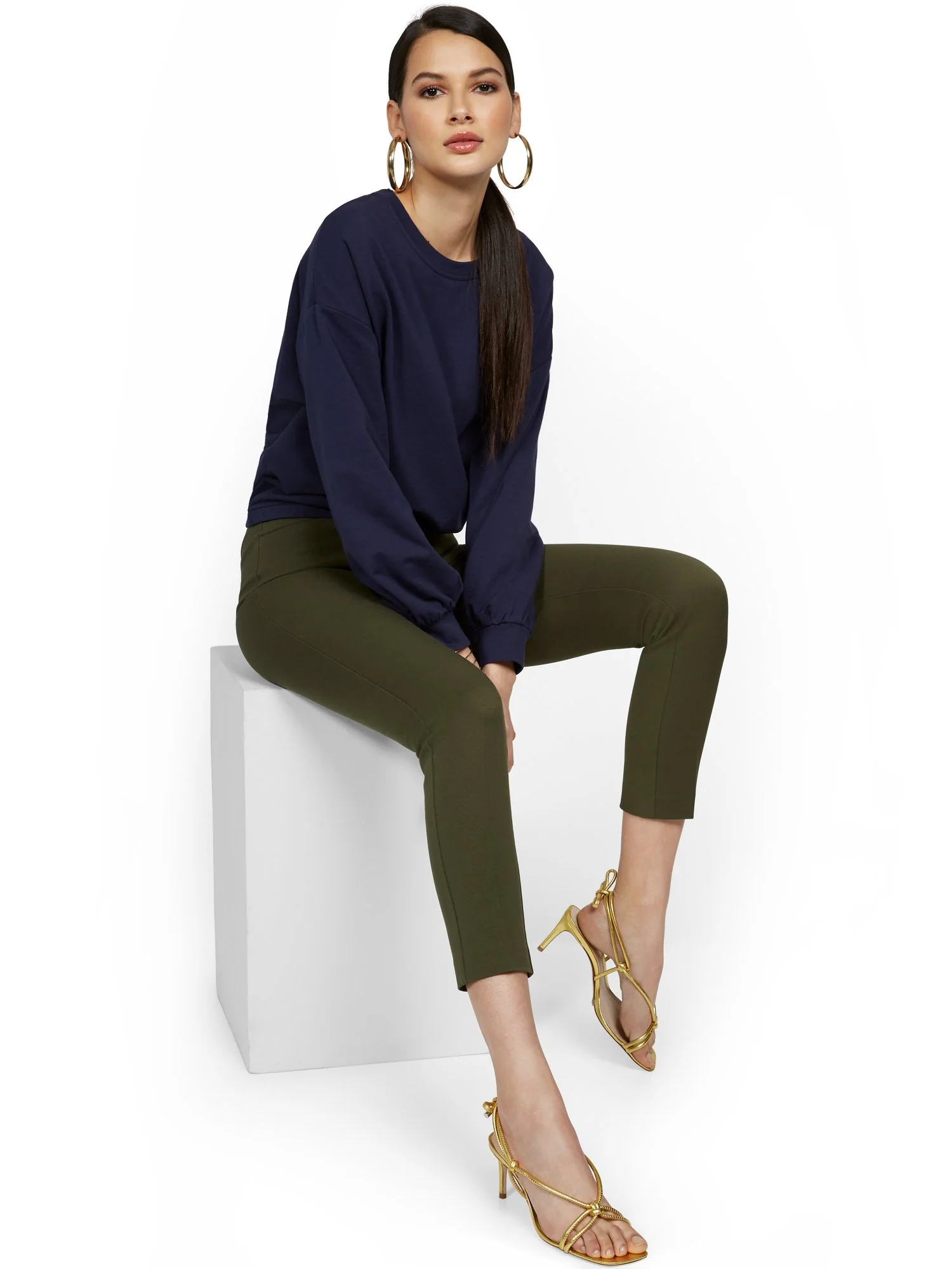 Audrey High-Waisted Ankle Pant - Image 24