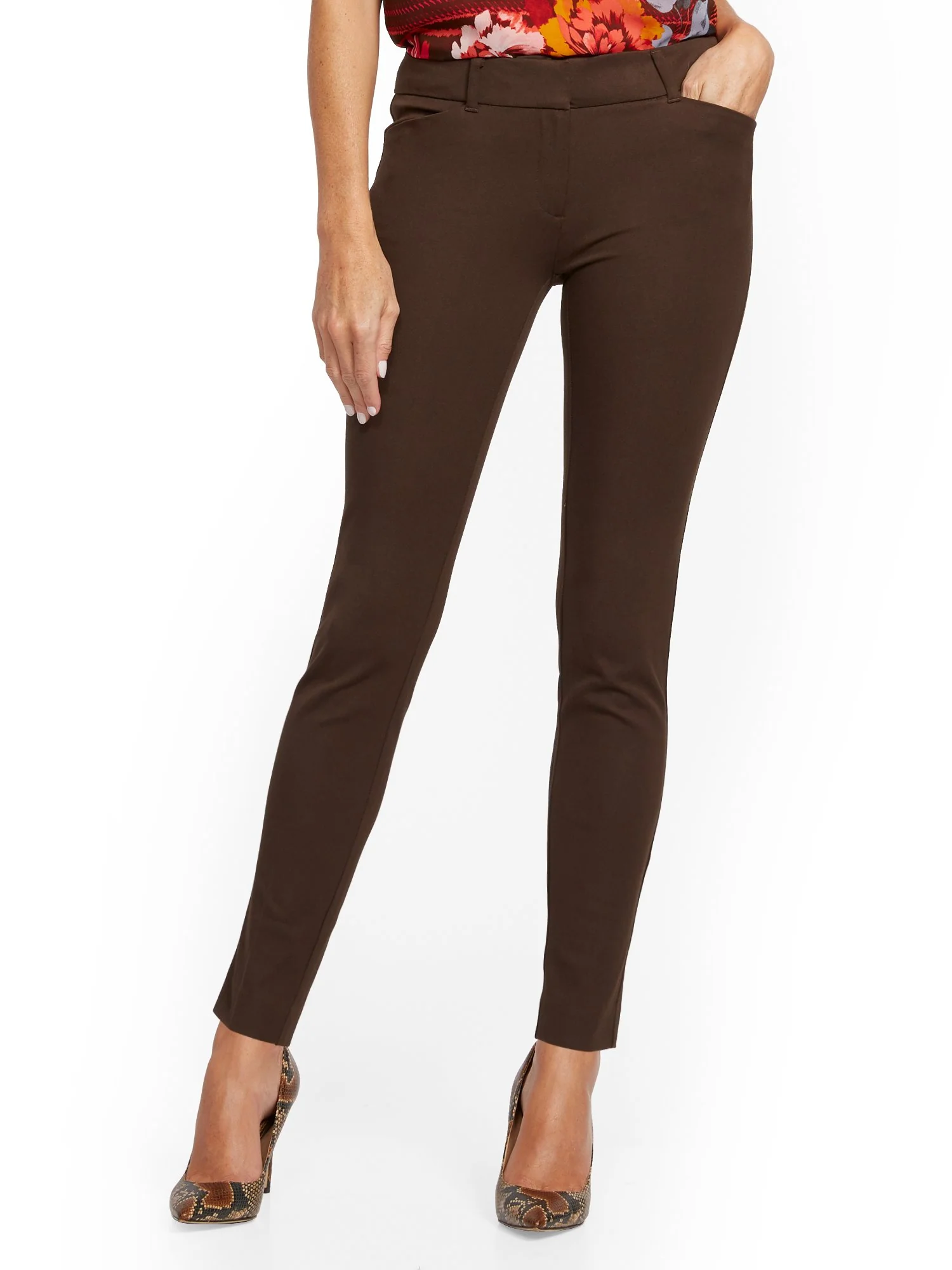 Audrey Slim-Leg Pant - Solid - Image 9