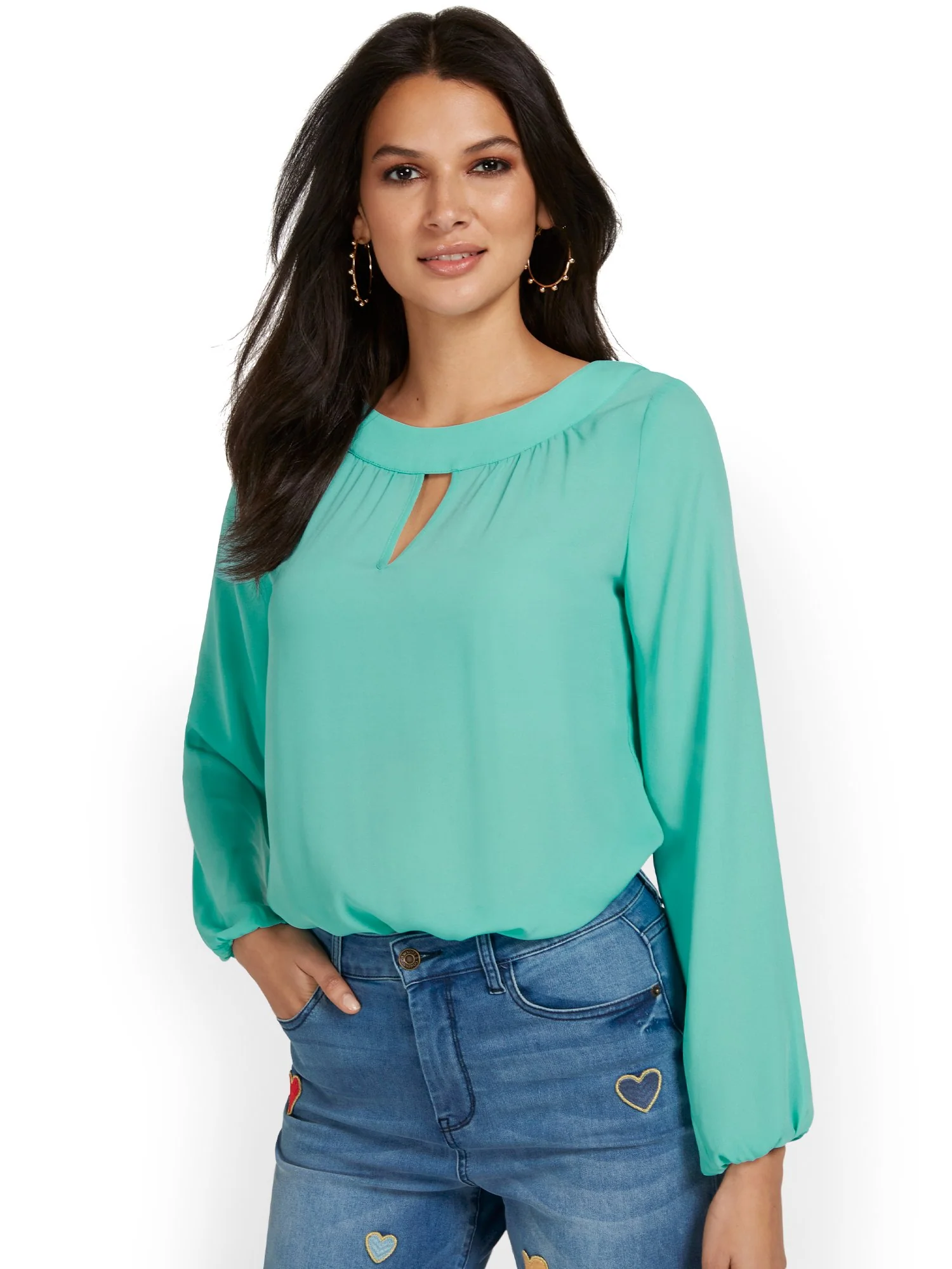 Back-Bow Blouse - Image 12