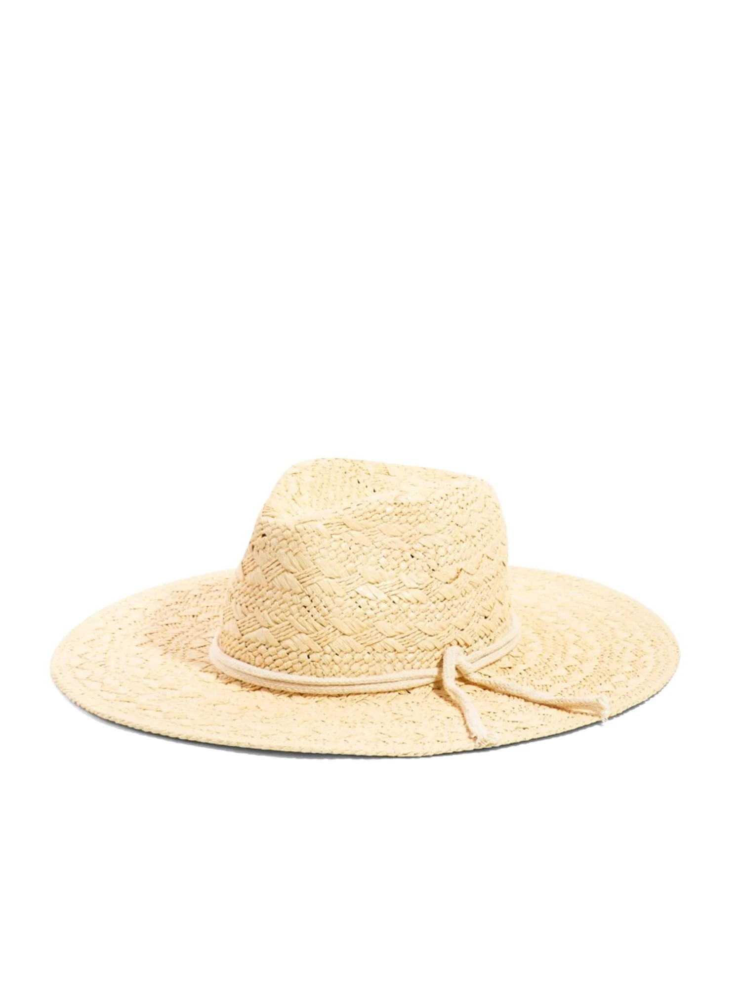 Fame Accessories Banded Woven Straw Hat - Brands We Love