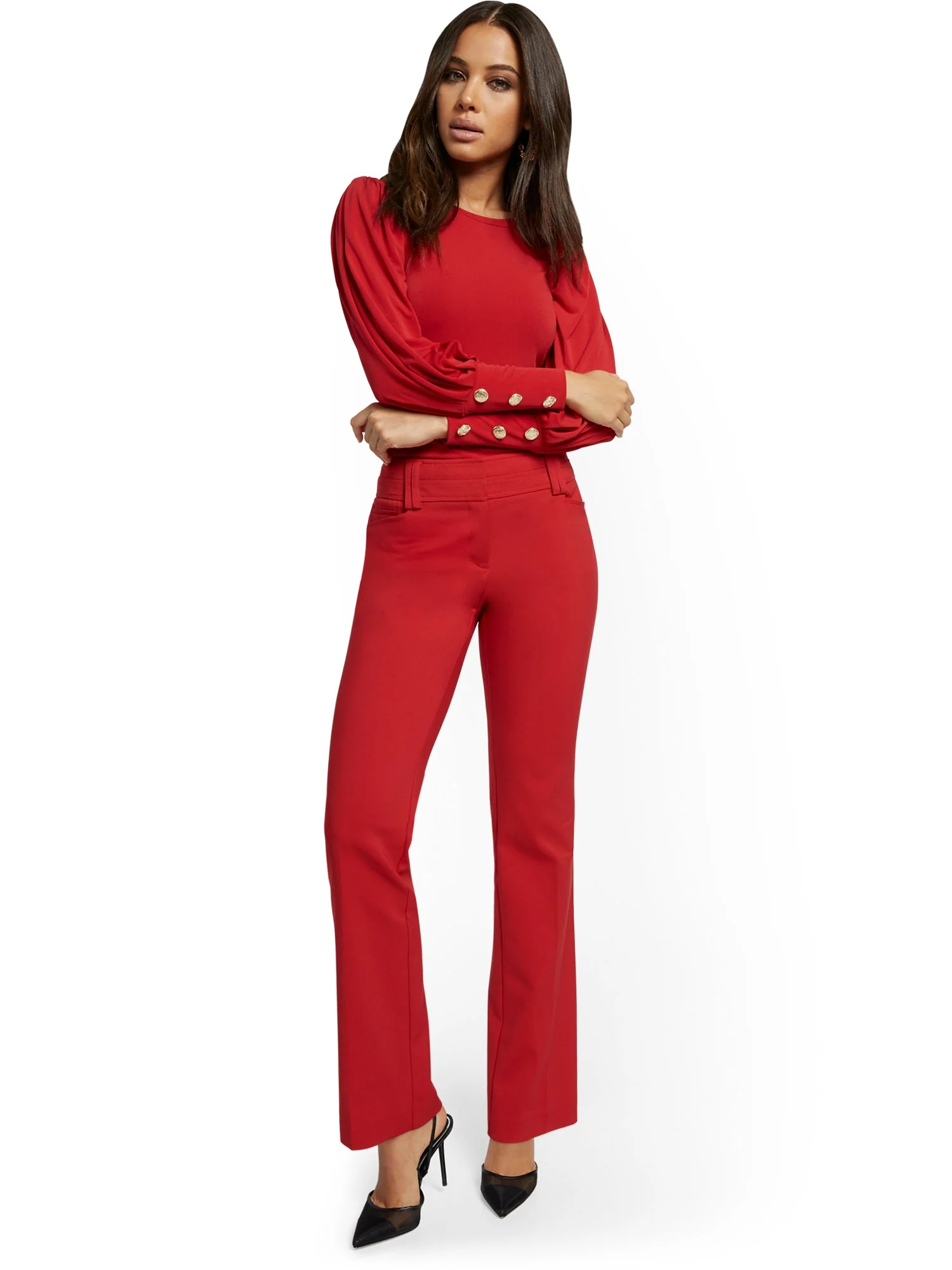 Barely Bootcut Pant - Modern - All-Season Stretch - 7th Avenue - Image 12