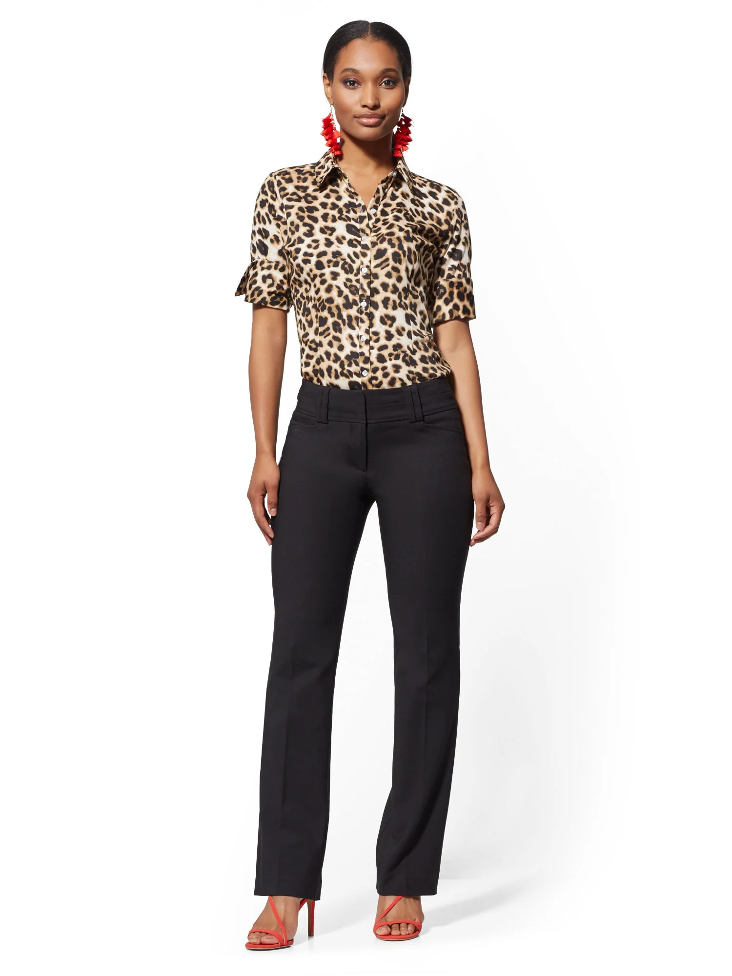 Barely Bootcut Pant - Modern - All-Season Stretch - 7th Avenue - Image 3