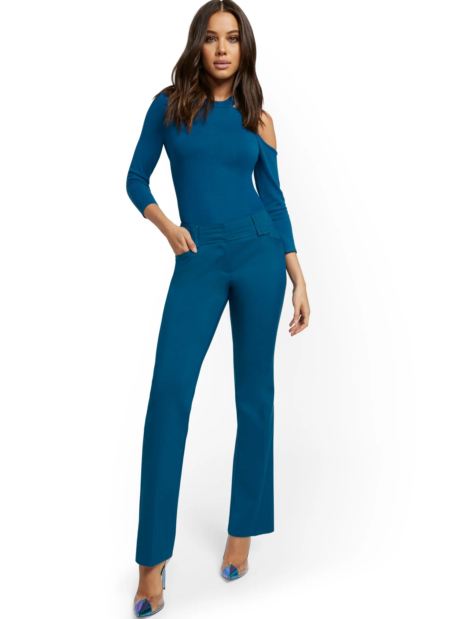 Barely Bootcut Pant - Modern - All-Season Stretch - 7th Avenue - Image 7