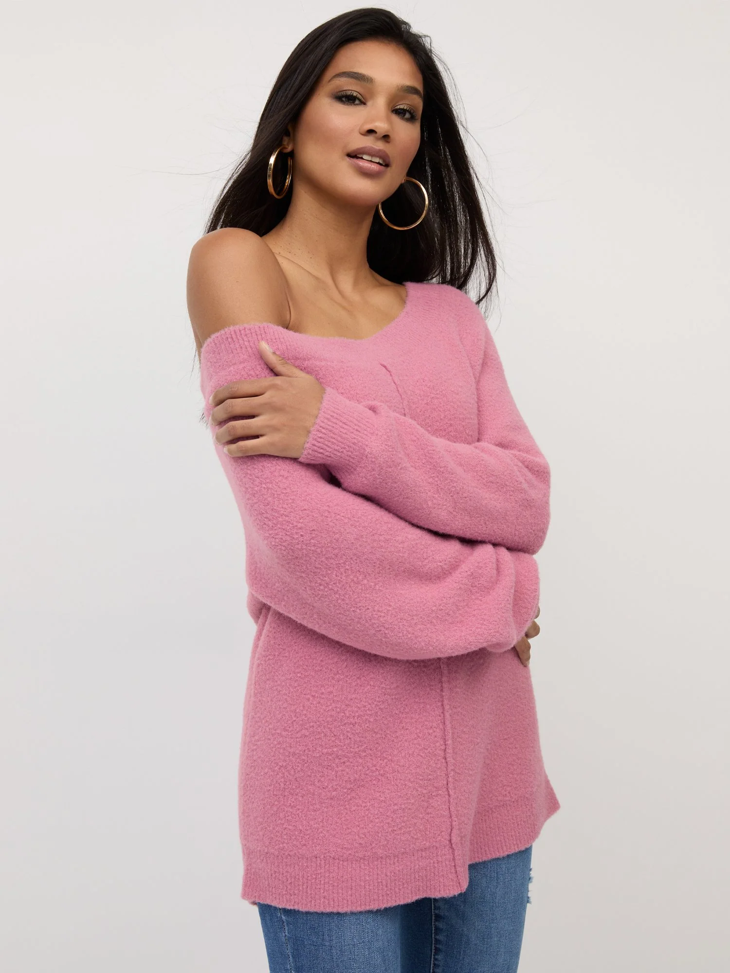 Bateau-Neck Super-Soft Sweater - Image 12