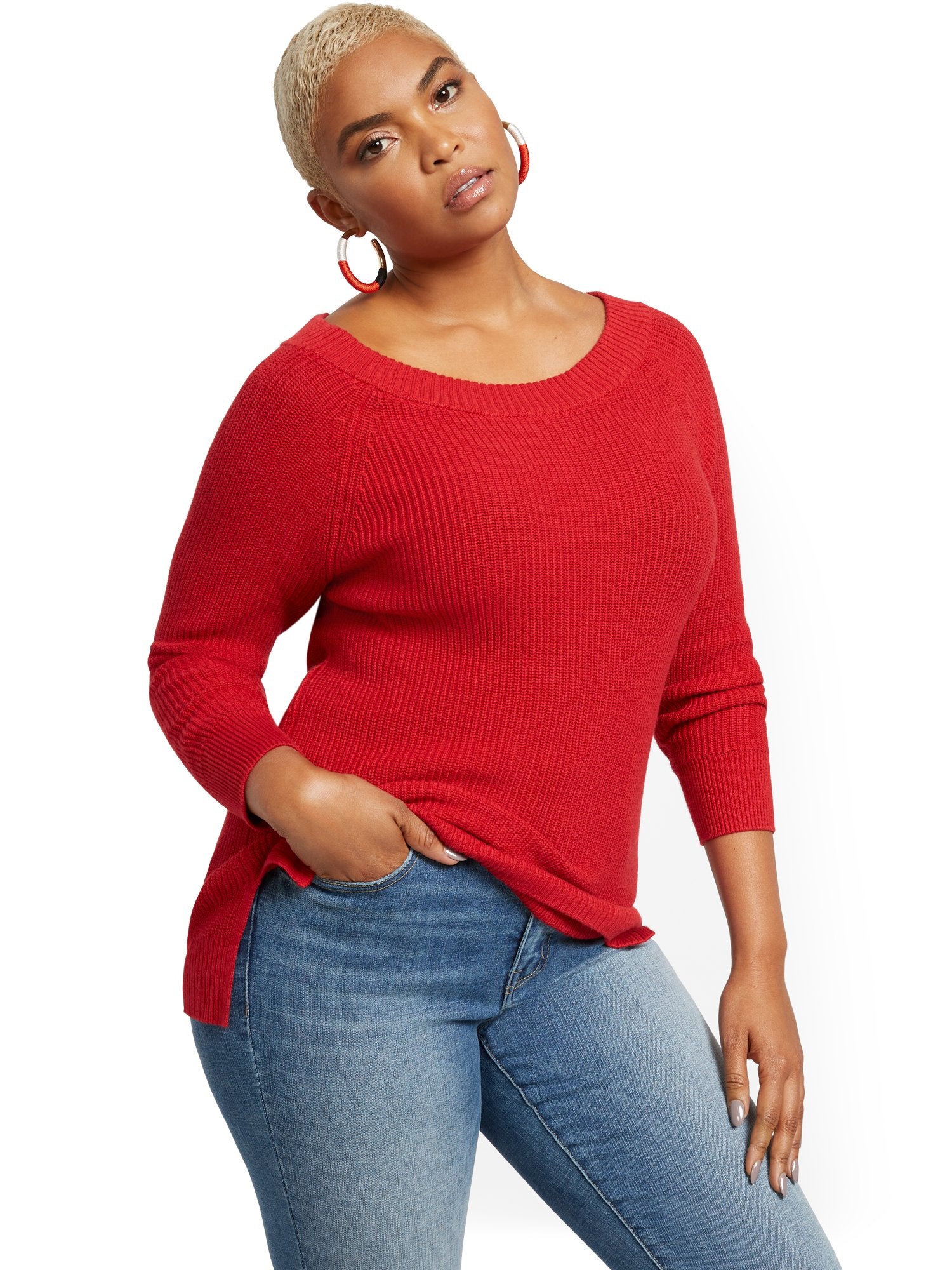 Bateau-Neck Sweater - Image 5
