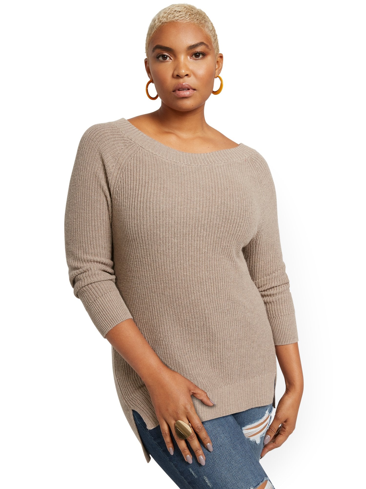 Bateau-Neck Sweater - Image 7