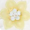 Beaded Floral Drop Earring - Image 2