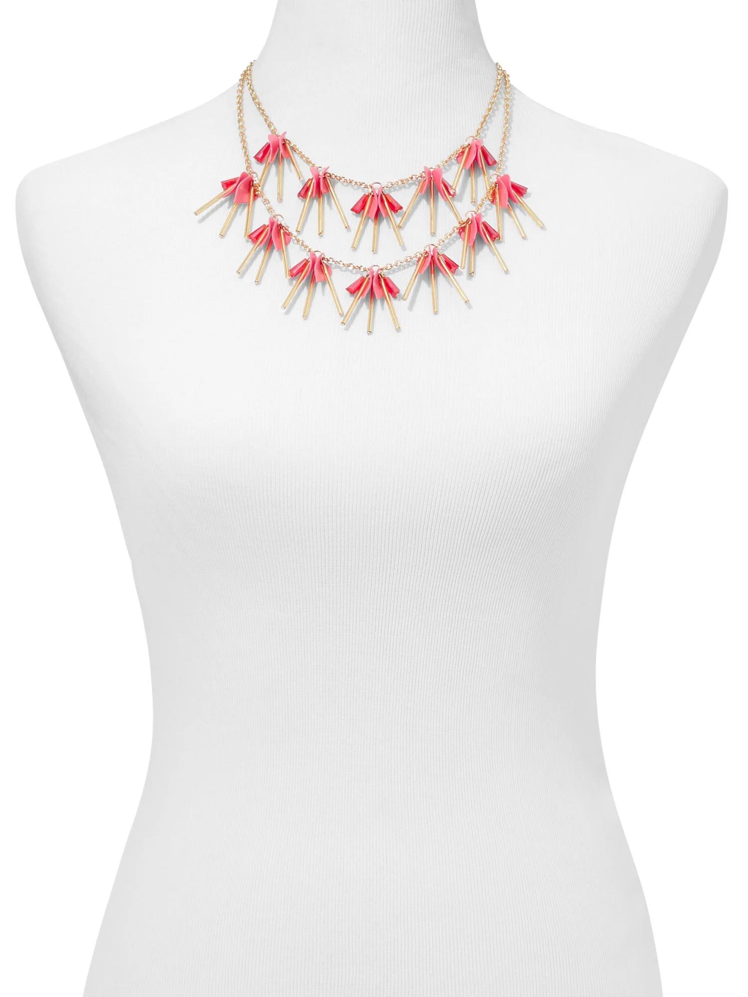 Beaded Statement Necklace - Image 2