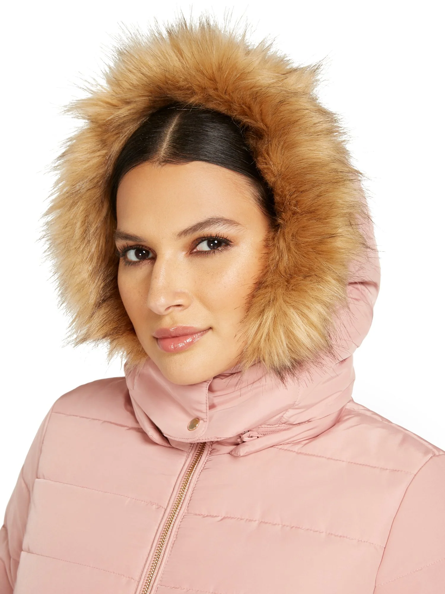 Belted & Hooded Puffer Jacket - Image 11