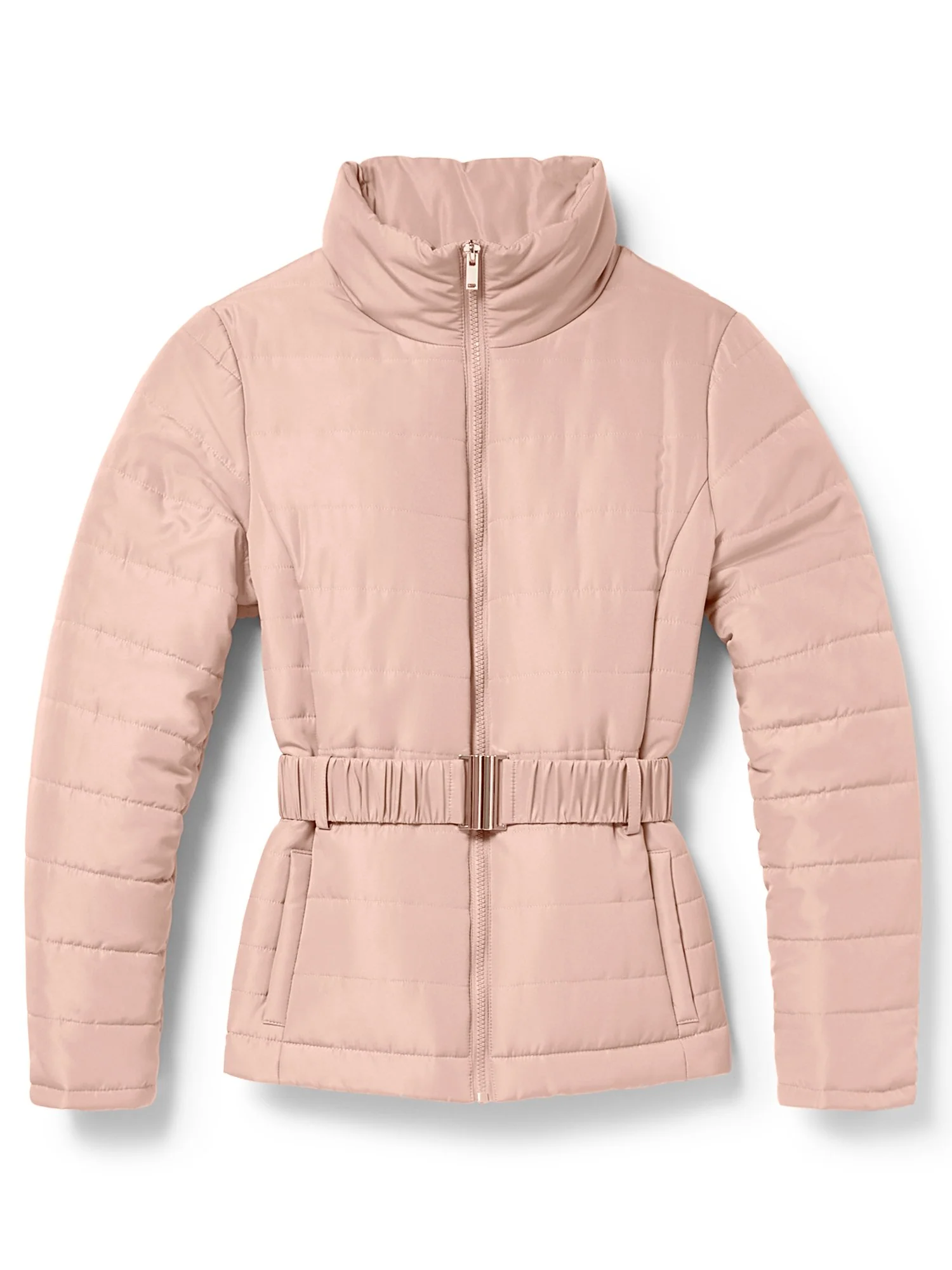 Belted Puffer Jacket - Image 5