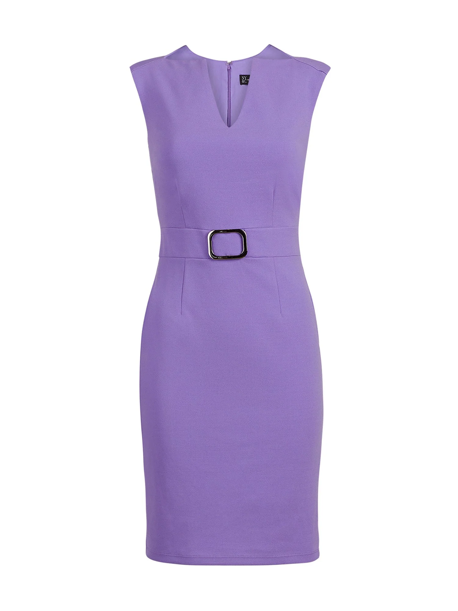 Belted Sheath Dress - Magic Crepe® - Image 5