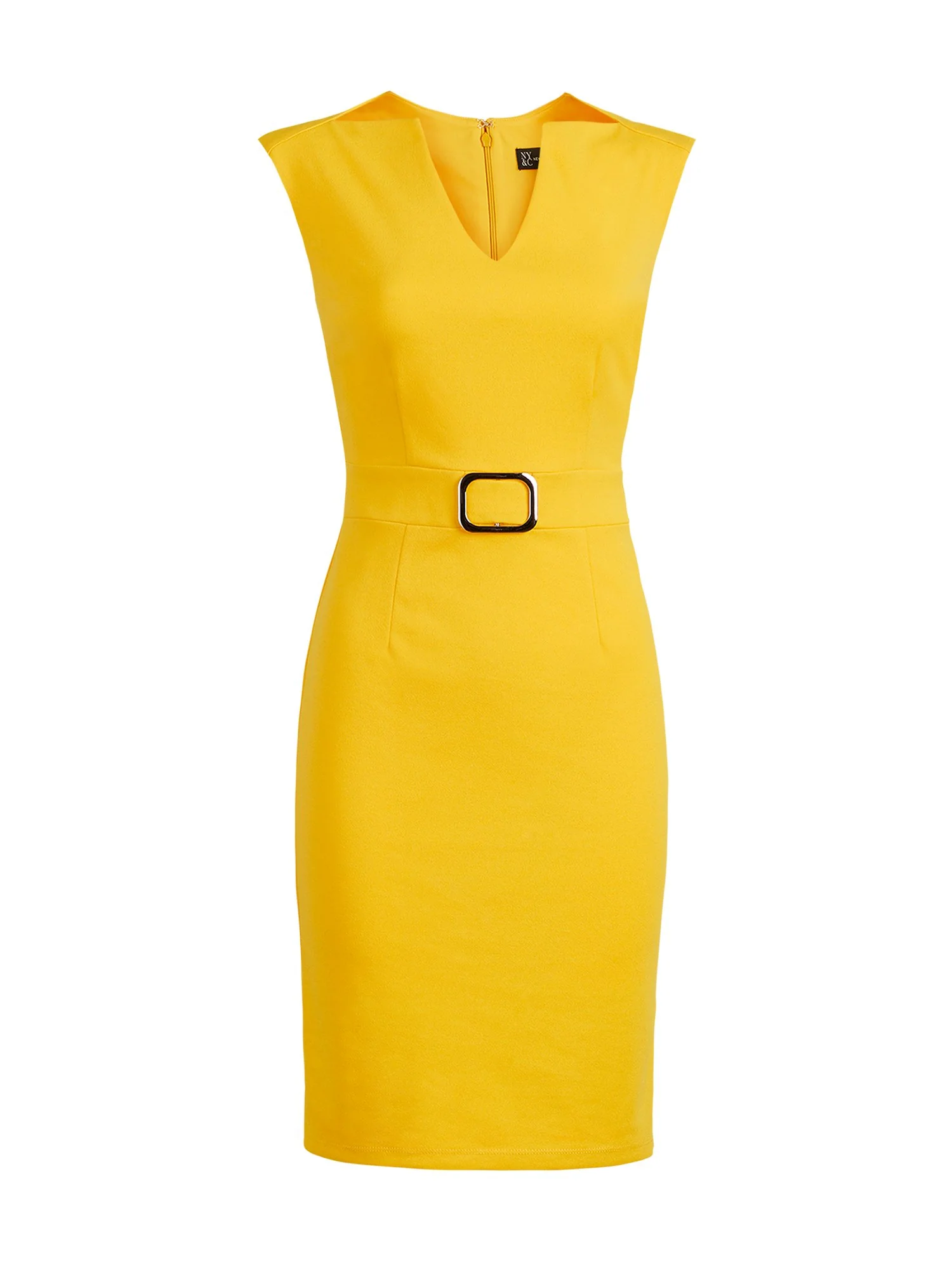 Belted Sheath Dress - Magic Crepe® - Image 8