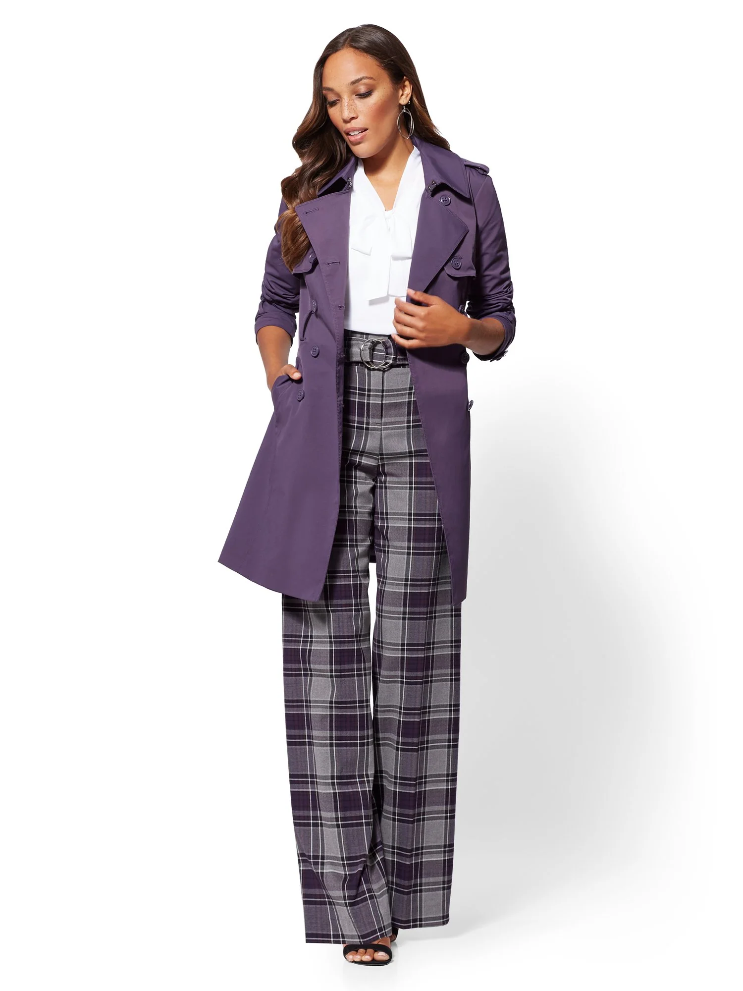 Belted Trenchcoat - 7th Avenue - Image 20
