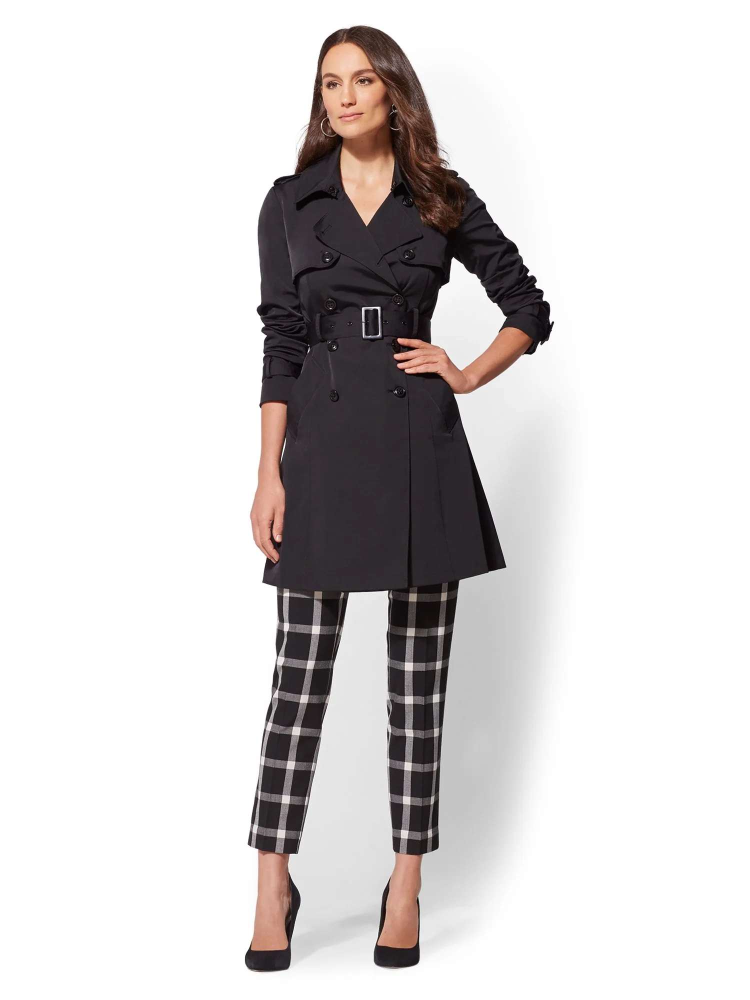 Belted Trenchcoat - 7th Avenue - Image 6