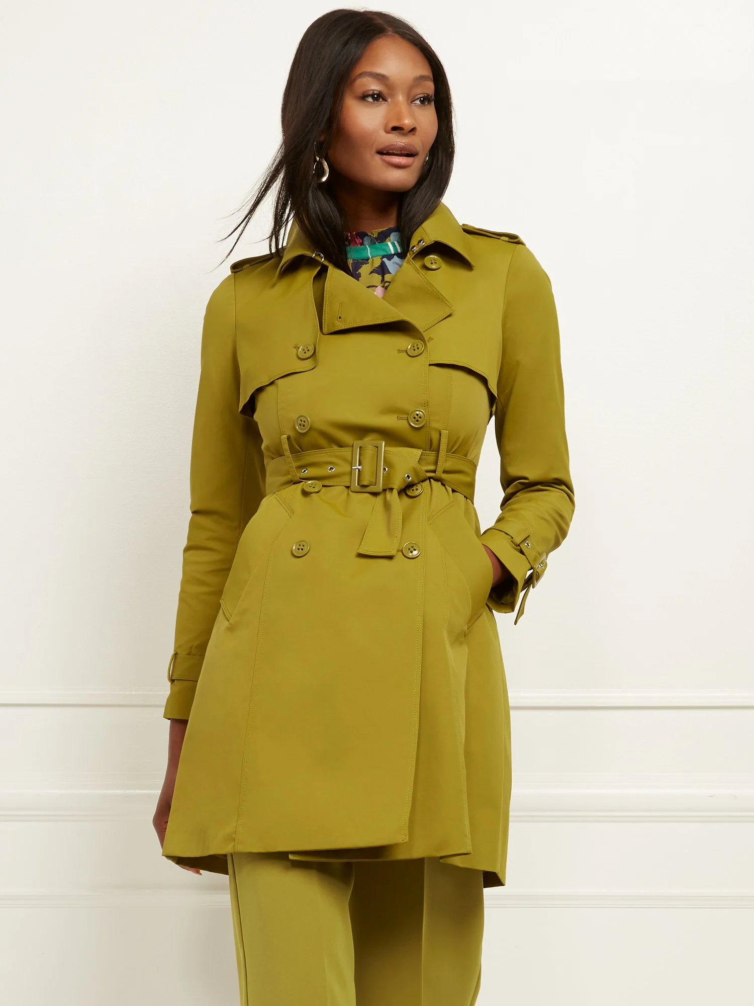 Belted Trenchcoat - 7th Avenue - Image 9