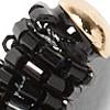 Black Beaded Hoop Earring - Image 2