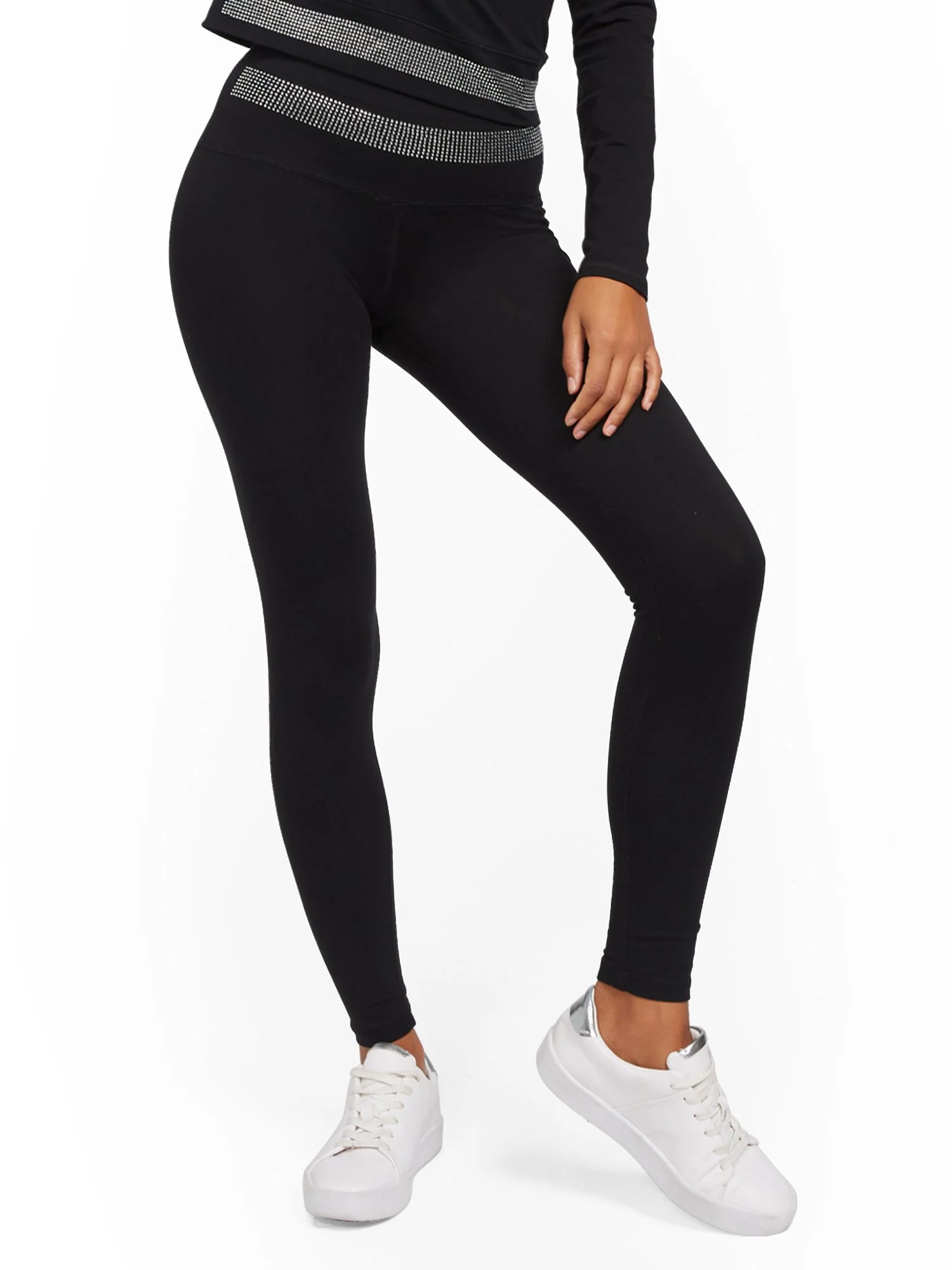 Black High-Waisted Yoga Legging