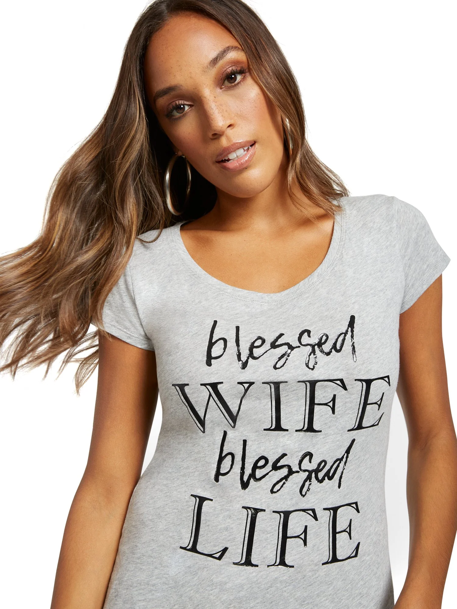 'Blessed' Graphic Tee - Image 2
