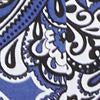 Blue Medallion-Print Ruffled Blouse - Image 4