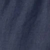 Blue Tiered Poplin Off-The-Shoulder Midi Dress - Image 5