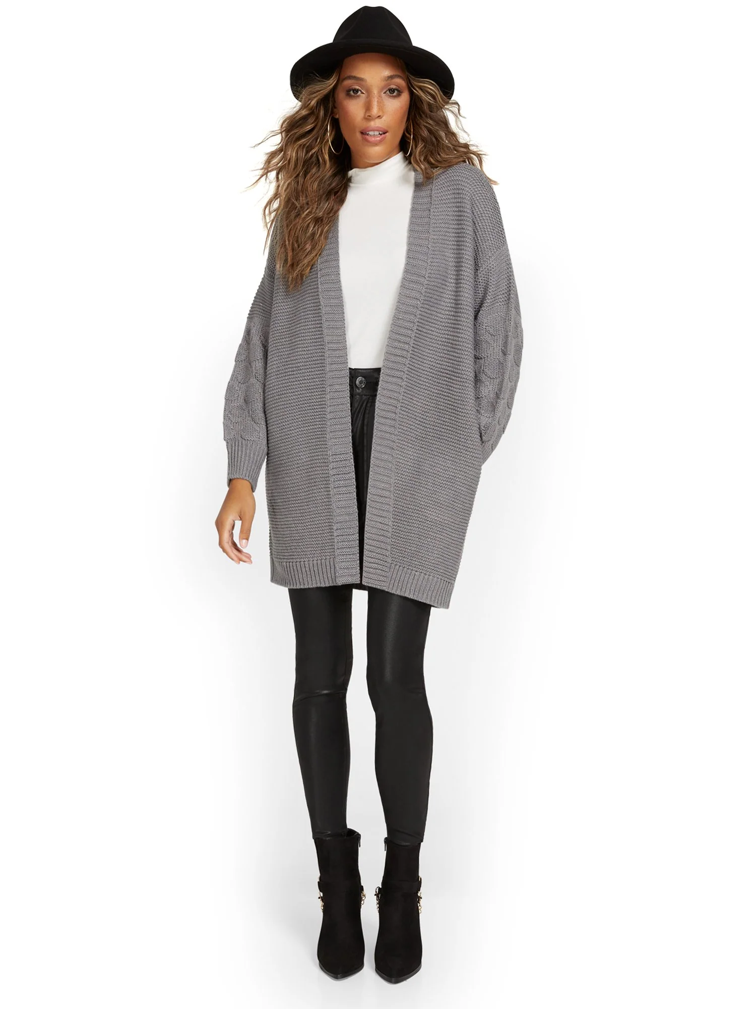 Bobble-Sleeve Cardigan - Image 6