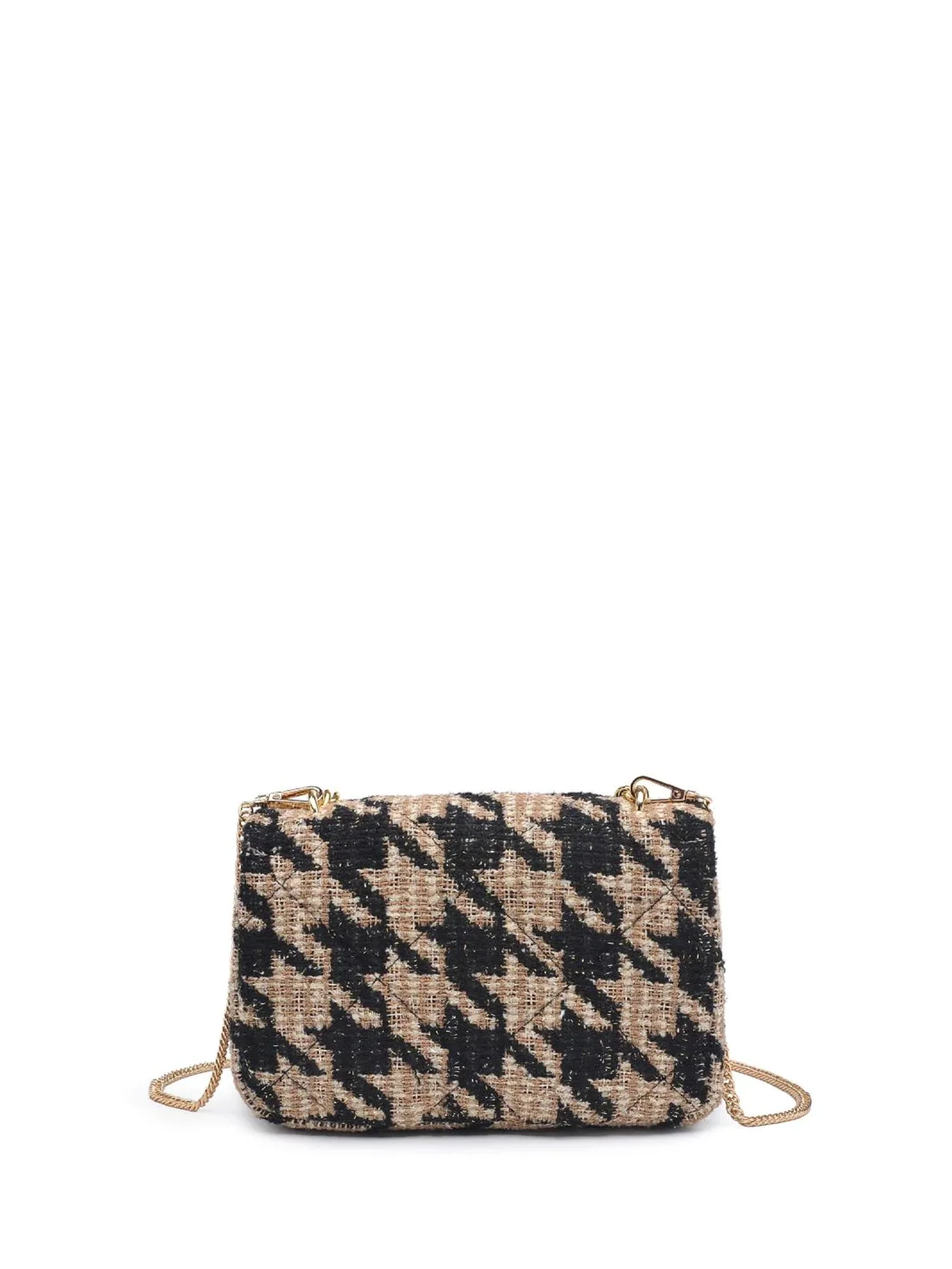 Urban Expressions Boucle Houndstooth Crossbody Bag - Brands We Love - Image 5